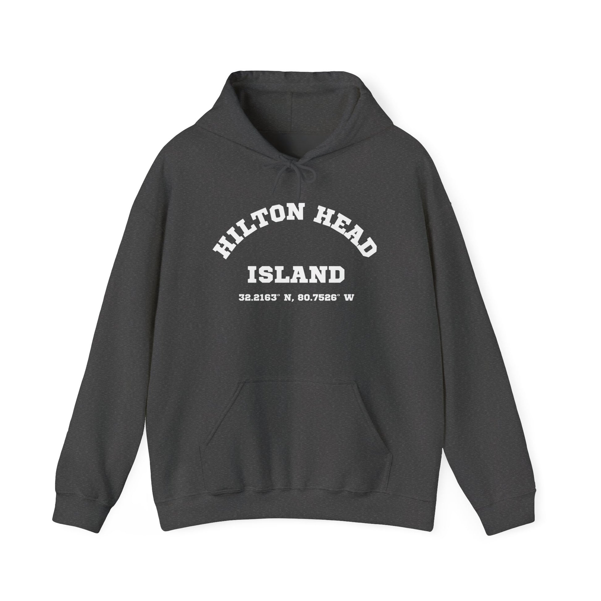 Hilton Head Lat/Long Unisex Heavy Blend™ Hooded Sweatshirt