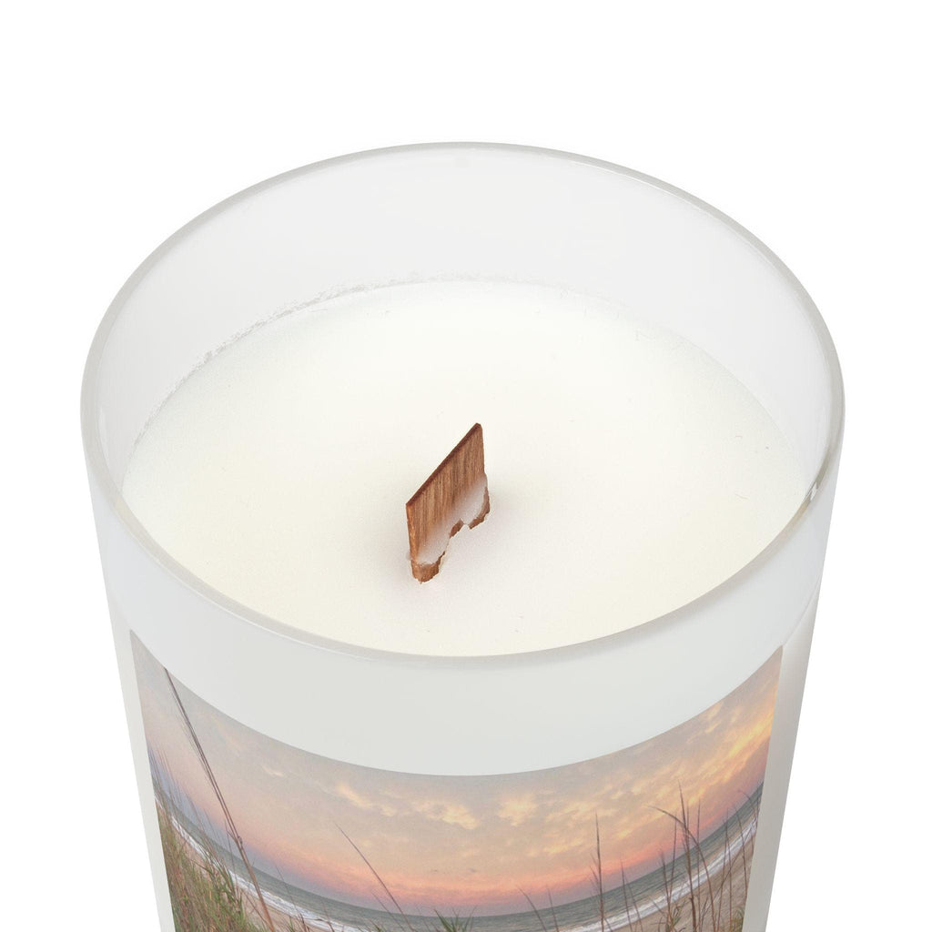 Wood Wick Container Candle Pastel Sunset At Folly Field Beach (11 oz.)