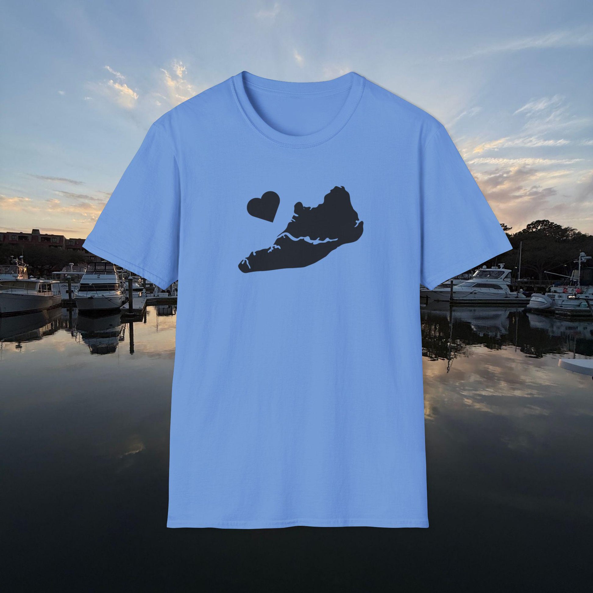 LOVE Heart Hilton Head Island Unisex T-Shirt