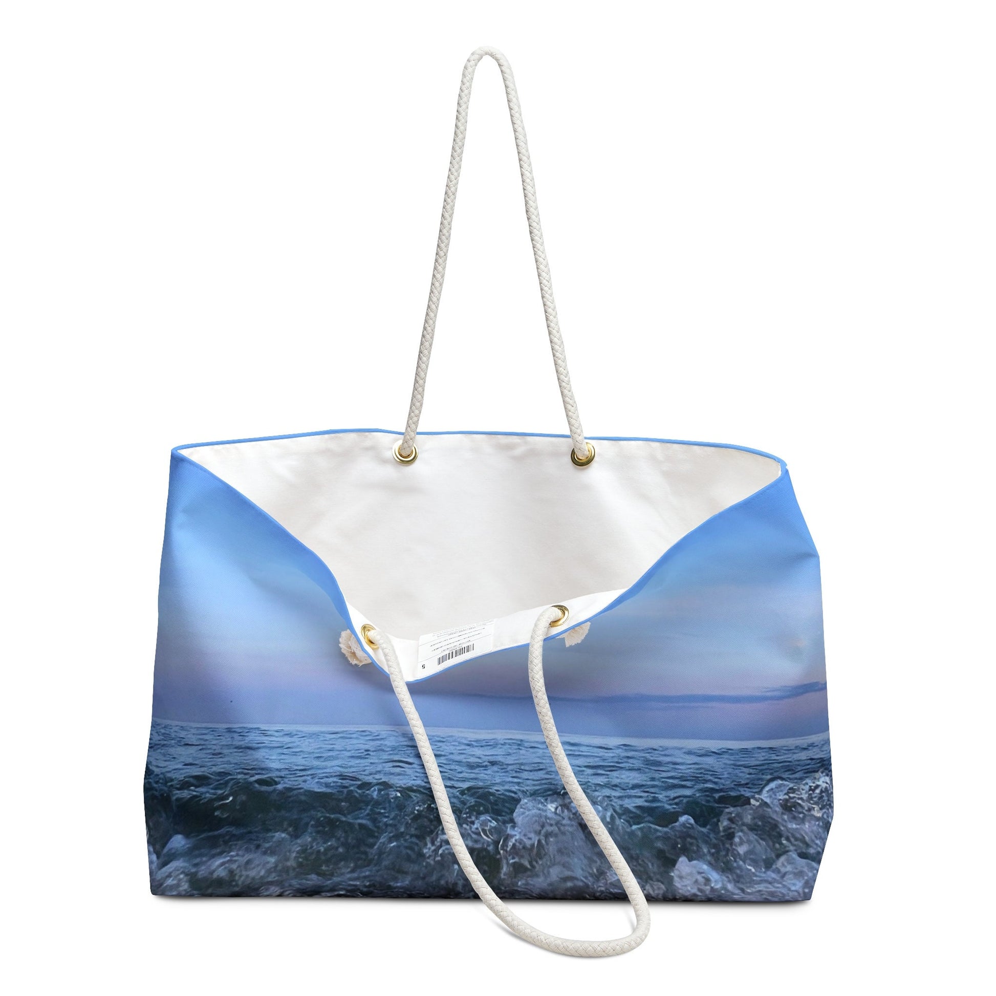 Shoulder Bag With Rainbow-Hued Sunset On HHI