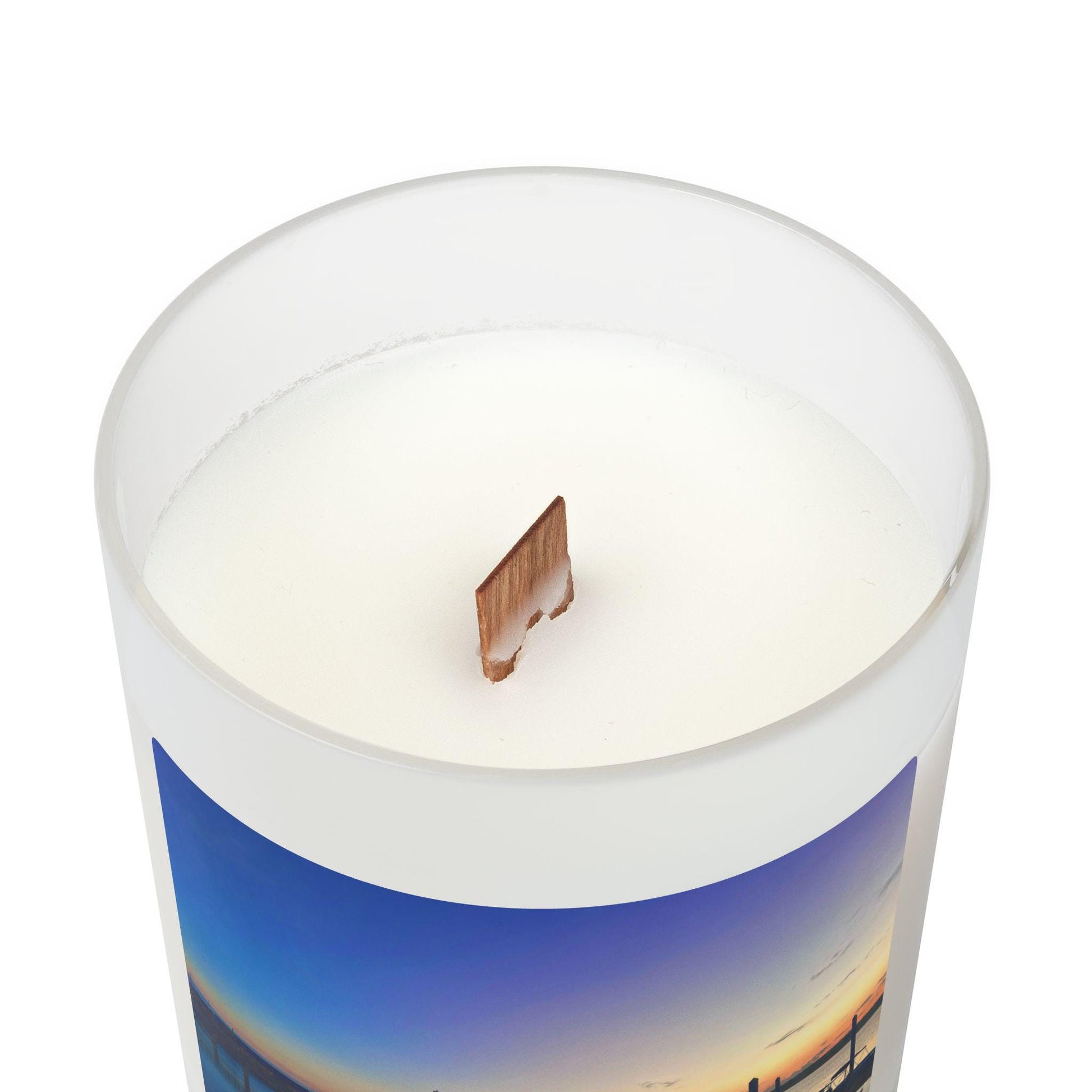Wood Wick Container Candle With Marina On Skull Creek HHI (11 oz.)