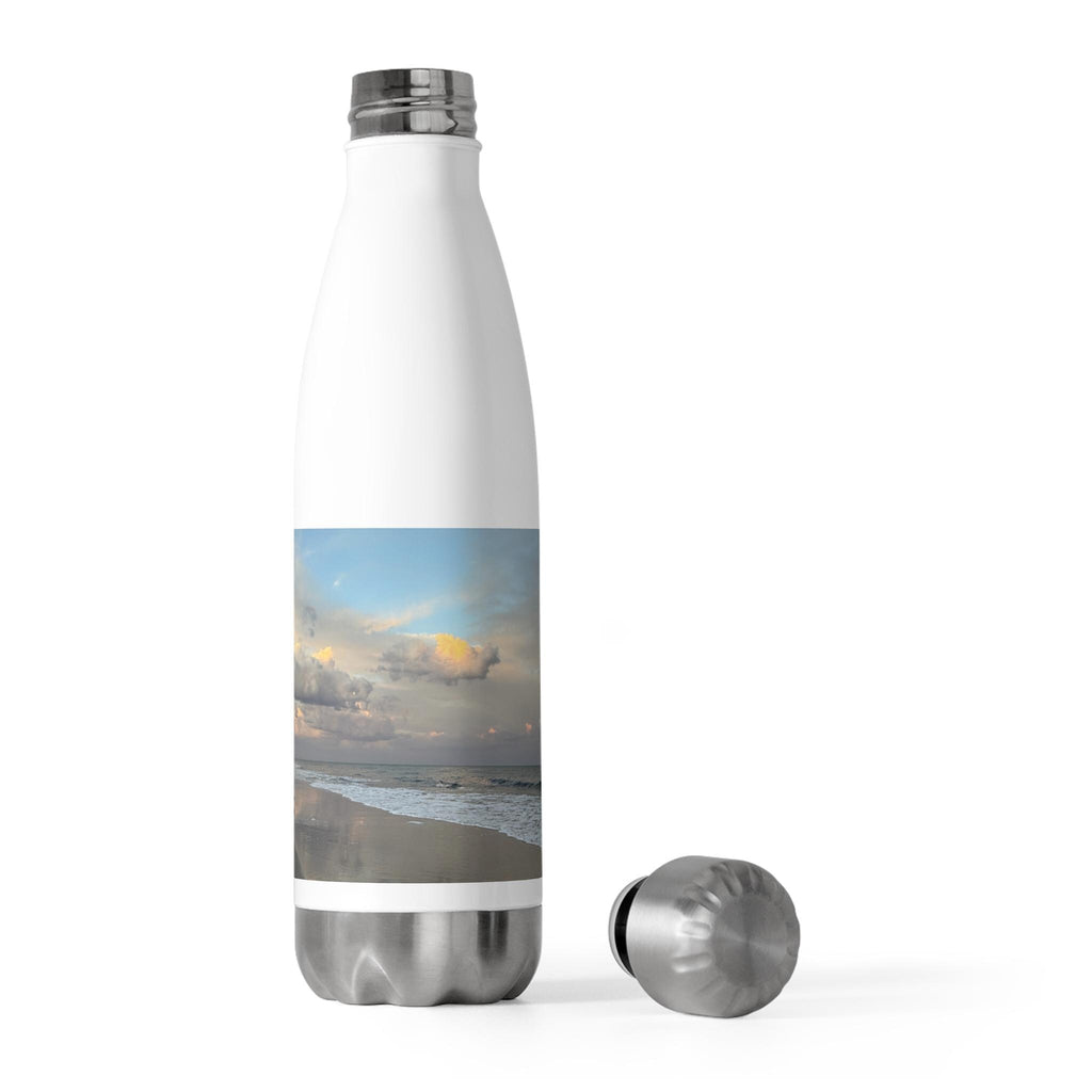 Insulated Bottle Colorful Sunset Sky Over Palmetto Dunes Beach, HHI (20 oz.)