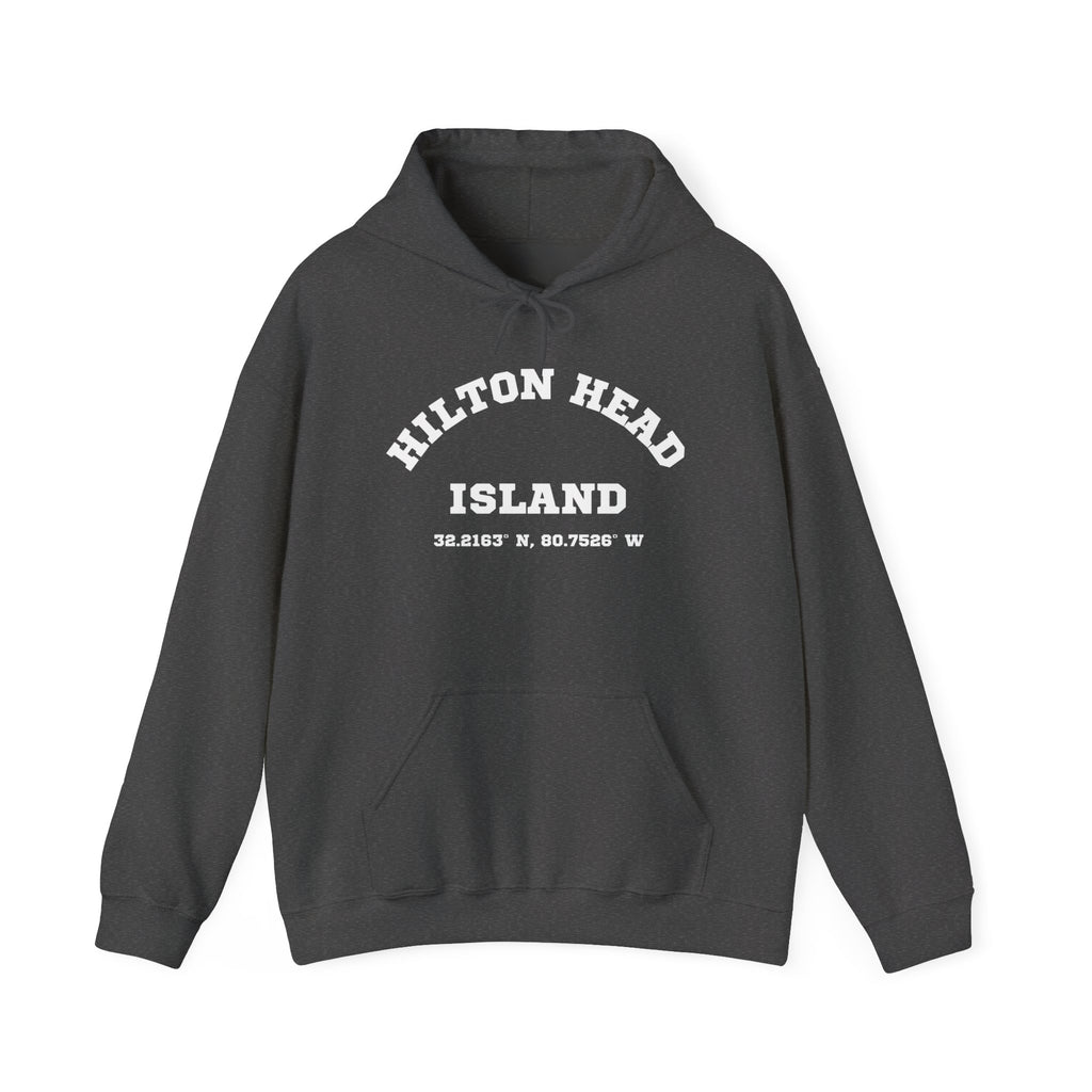 Hilton Head Lat/Long Unisex Heavy Blend™ Hooded Sweatshirt