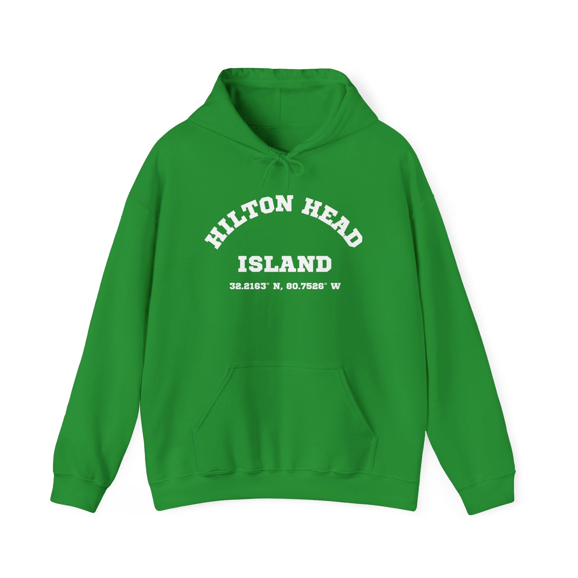 Hilton Head Lat/Long Unisex Heavy Blend™ Hooded Sweatshirt