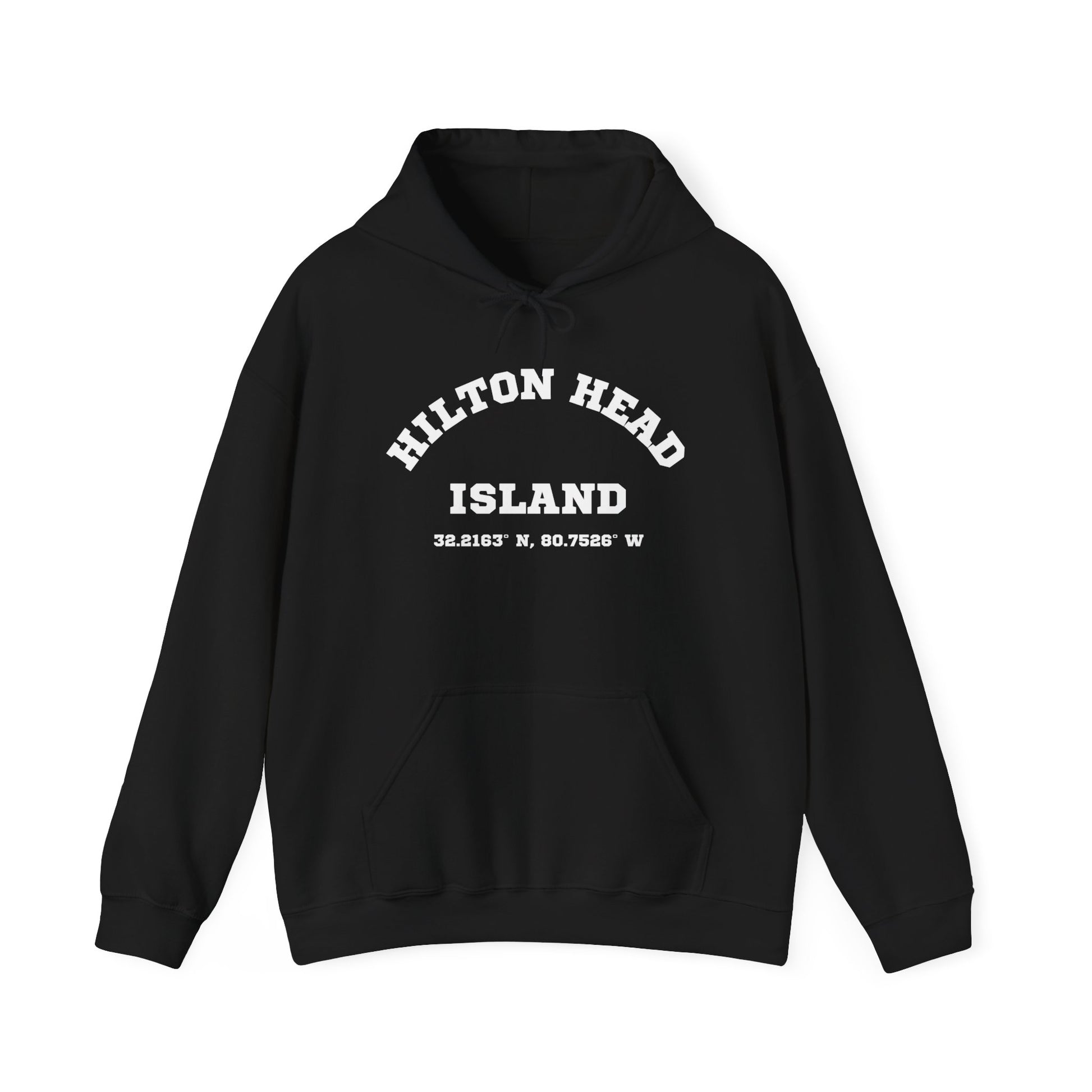 Hilton Head Lat/Long Unisex Heavy Blend™ Hooded Sweatshirt