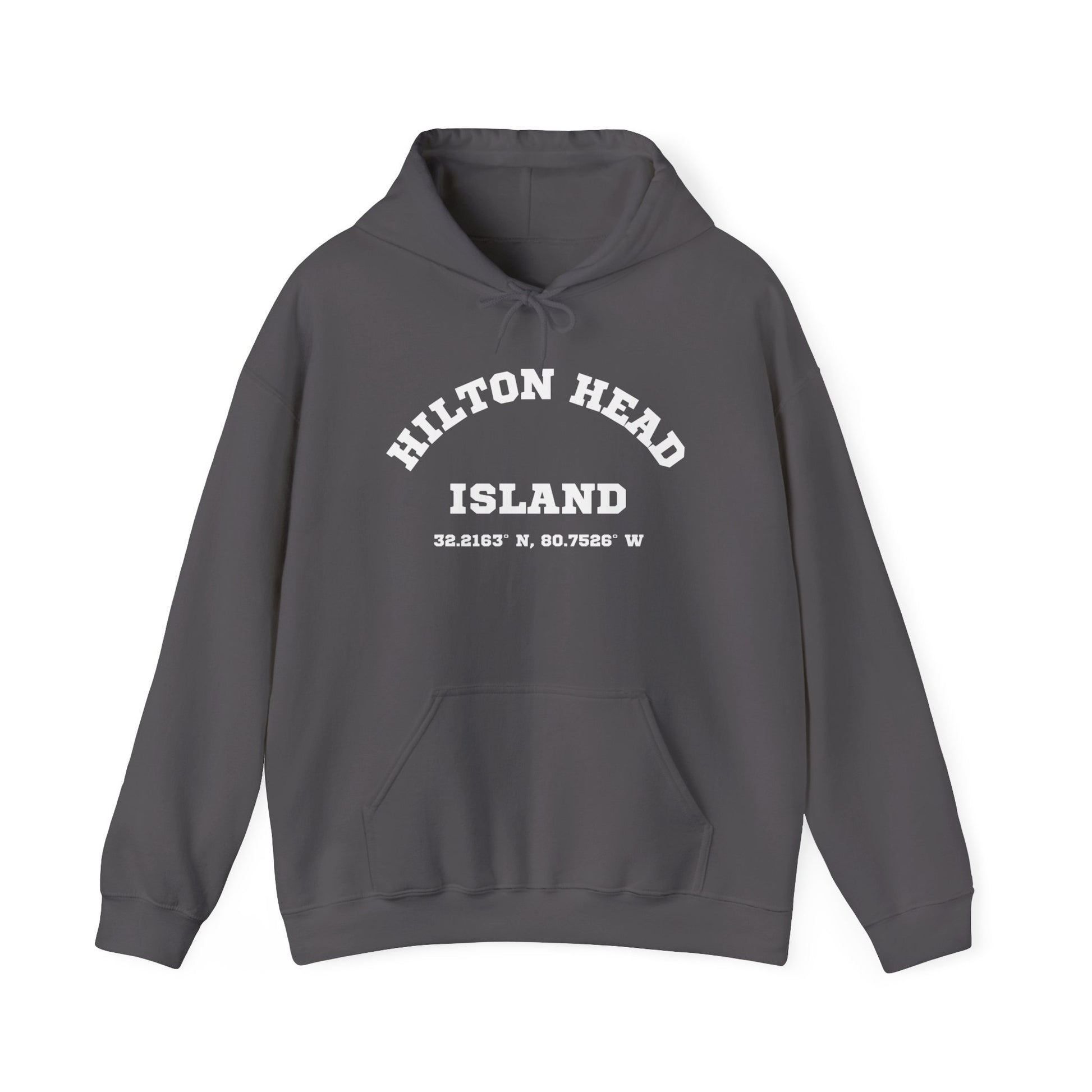 Hilton Head Lat/Long Unisex Heavy Blend™ Hooded Sweatshirt