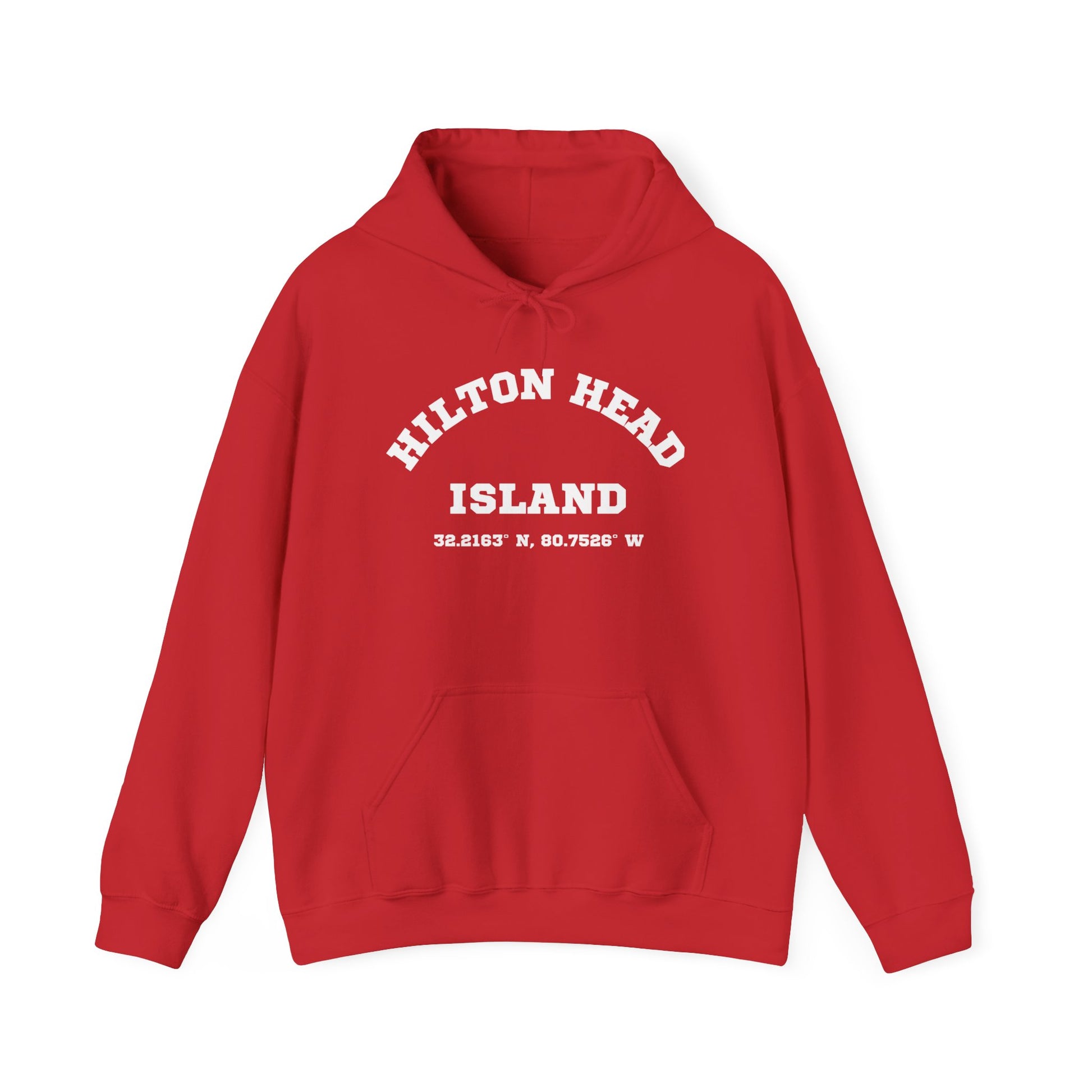 Hilton Head Lat/Long Unisex Heavy Blend™ Hooded Sweatshirt