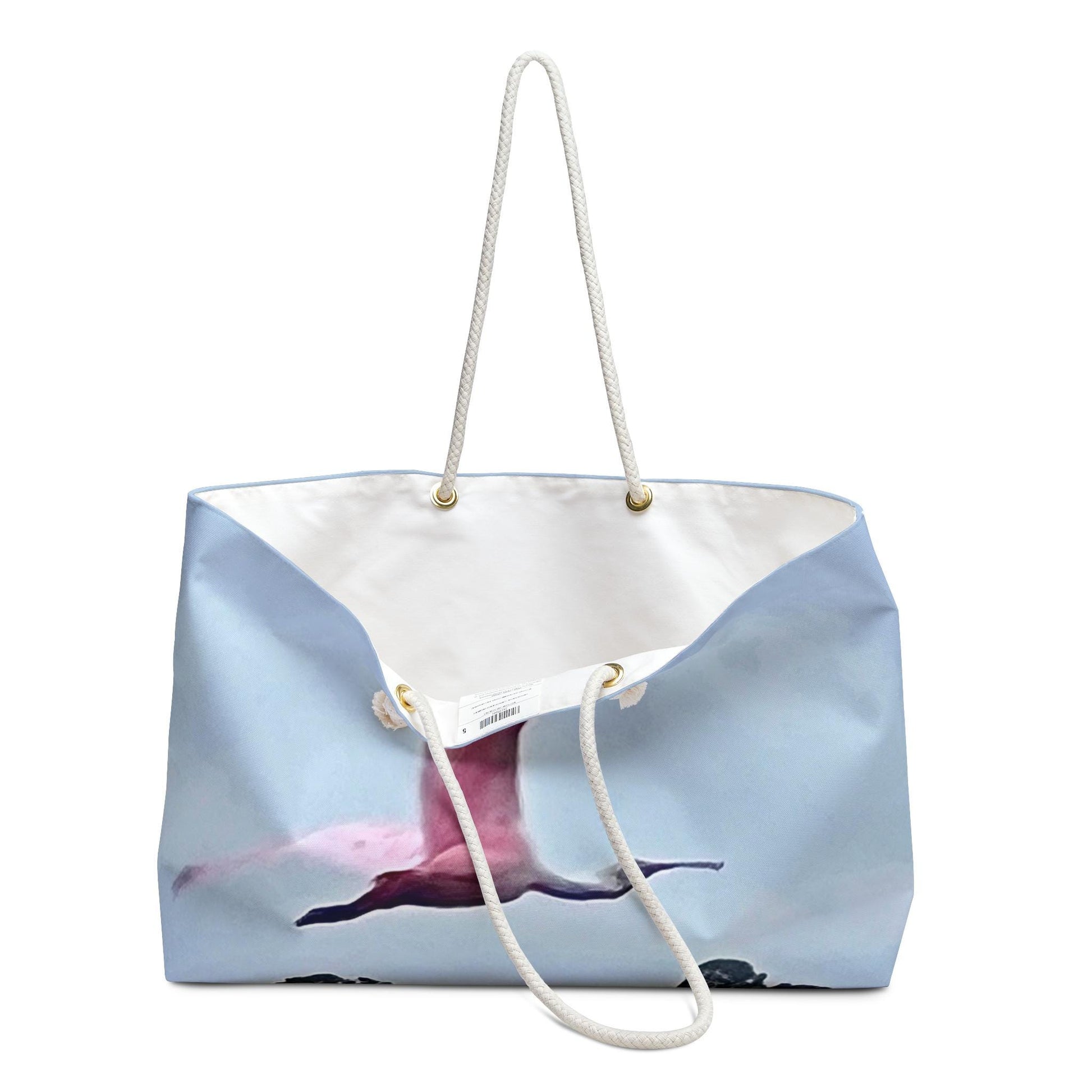 Shoulder Bag With Spoonbill in Flight