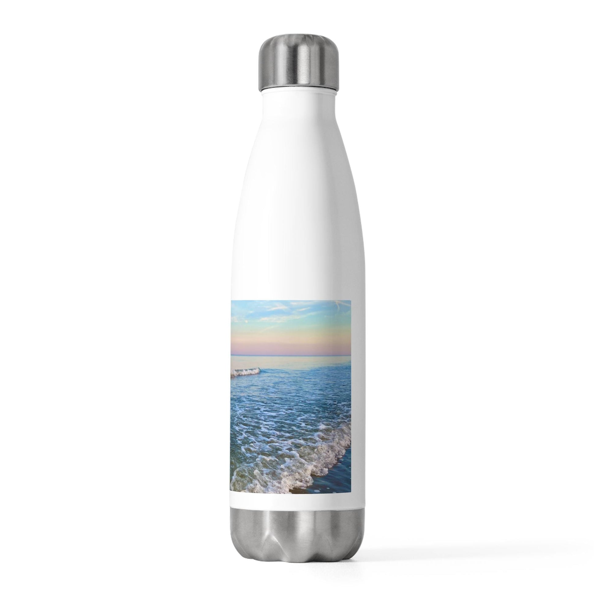 Insulated Water Bottle, Rainbow Sunset Over Palmetto Dunes Beach (20 oz.)