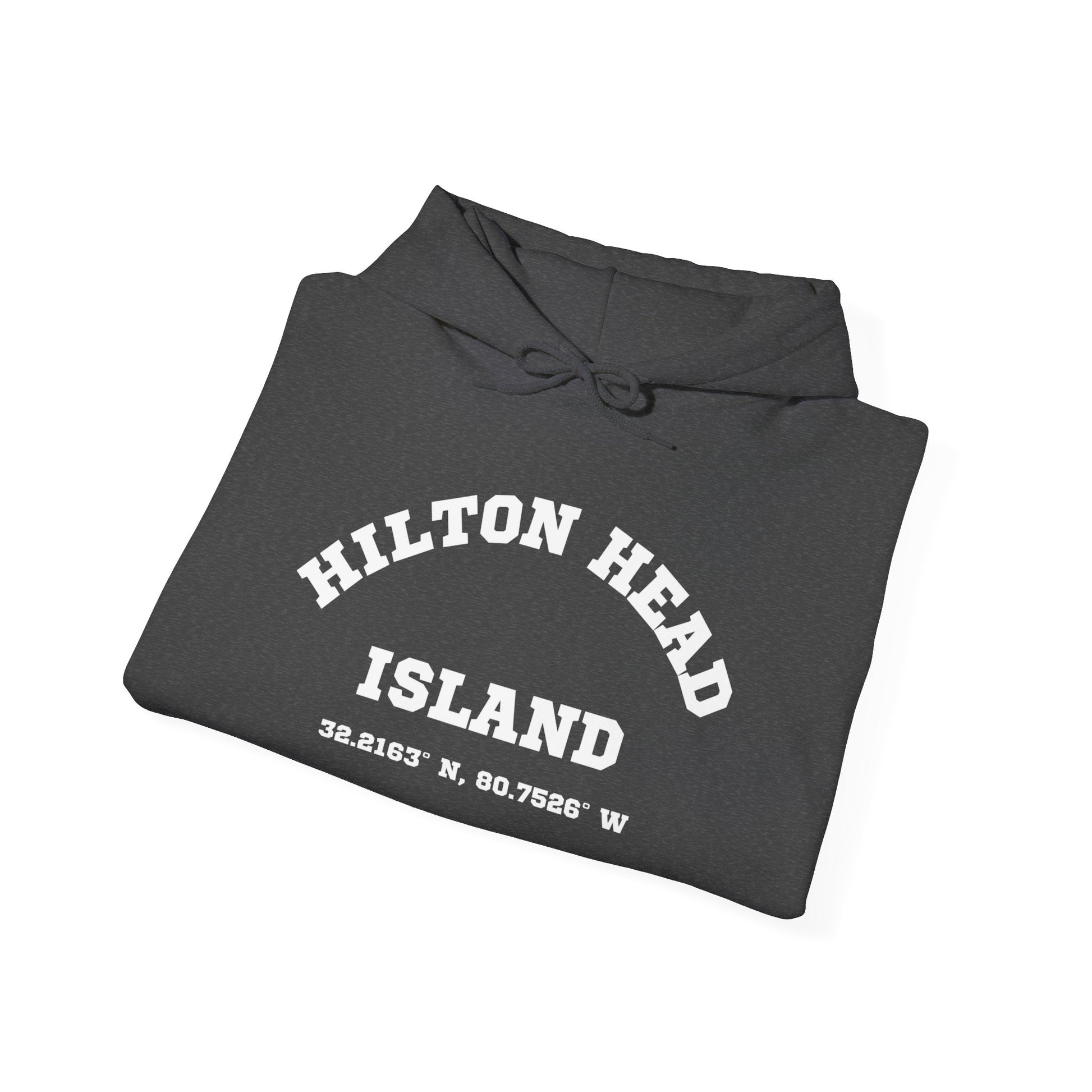 Hilton Head Lat/Long Unisex Heavy Blend™ Hooded Sweatshirt