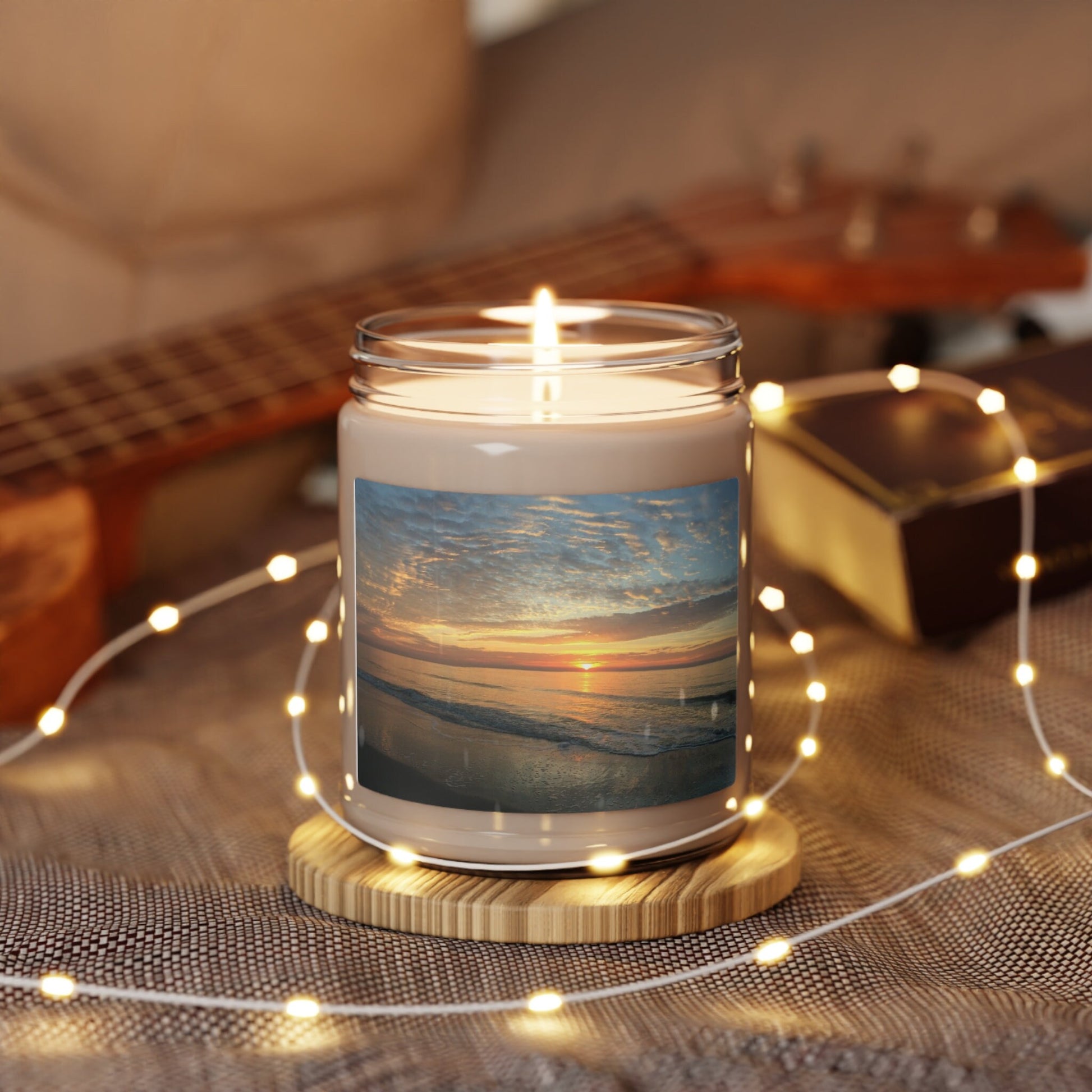 Jar Candle, Sunrise at Folly Field Beach on HHI (9 oz.)