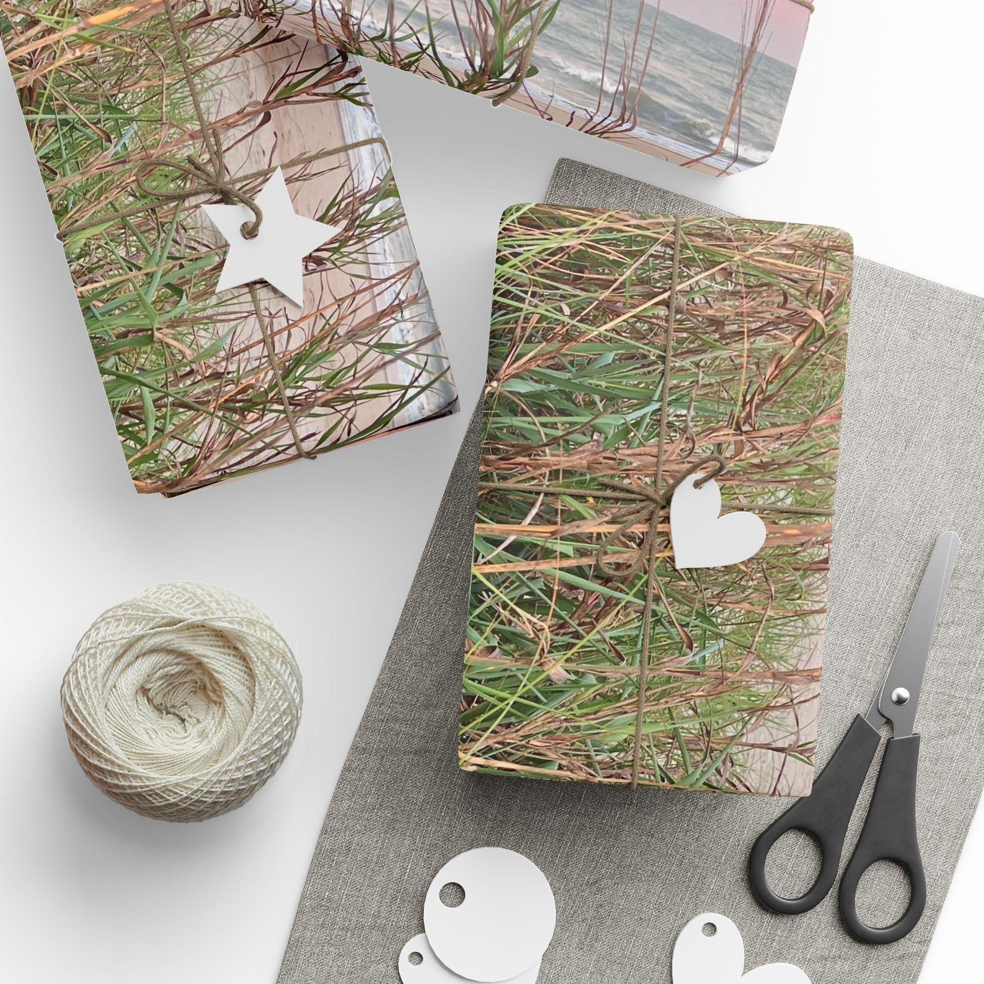 Gift Wrap, Sunset and Dunes