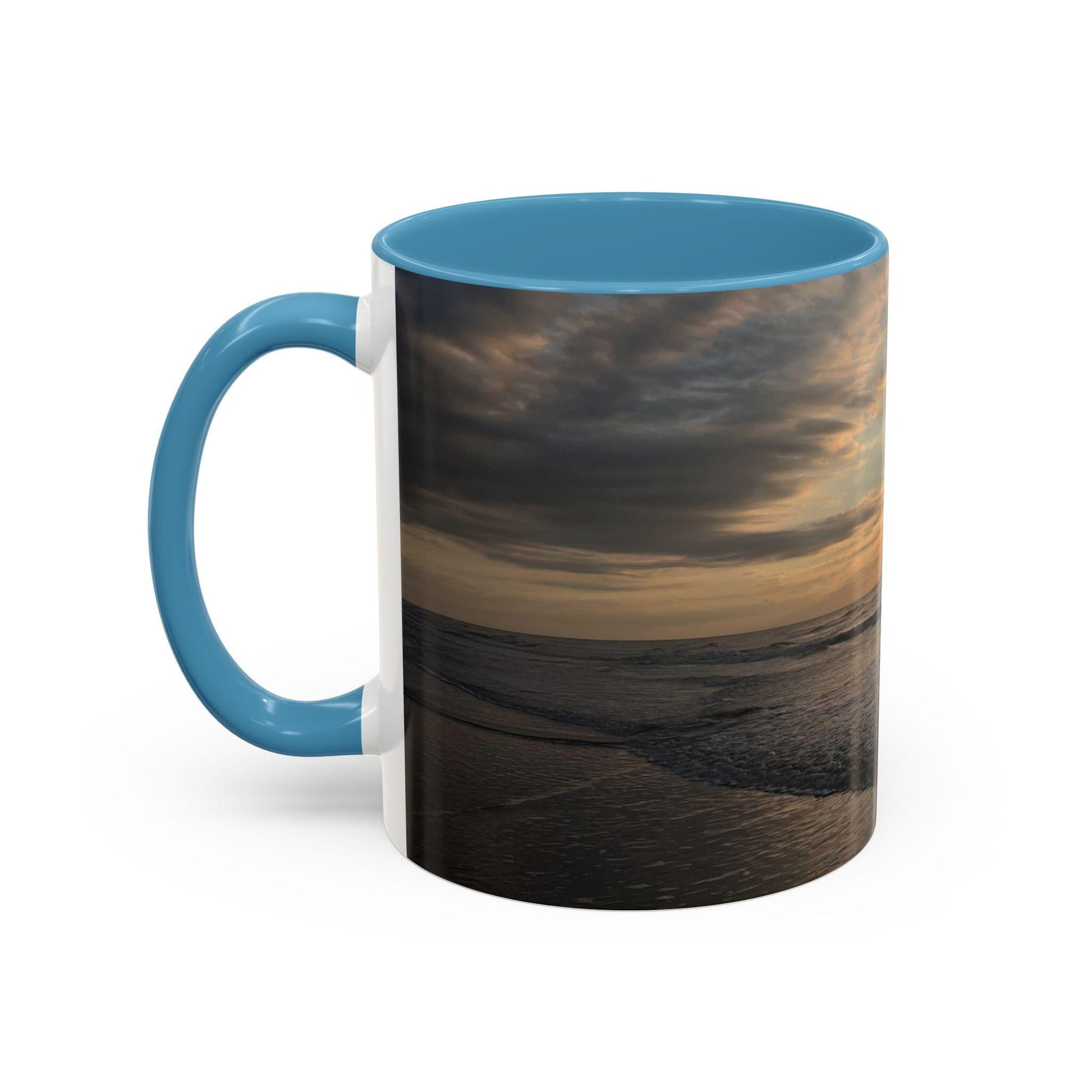 Coffee Mug with Colorful Sunrise on HHI (15 oz.)