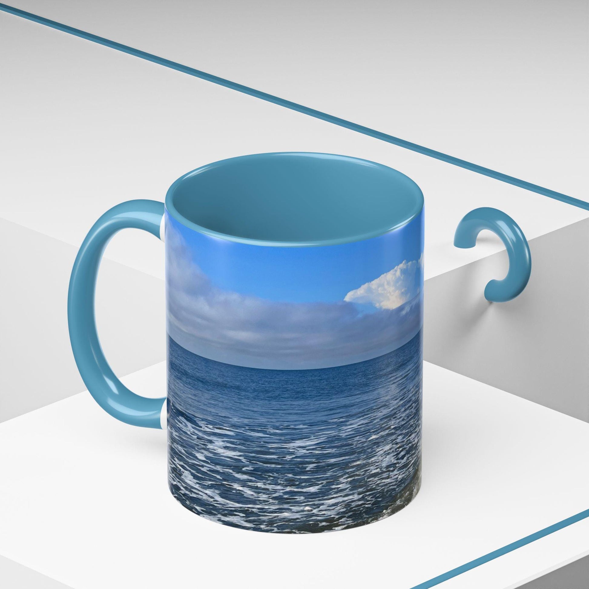 Coffee Mug With Palmetto Dunes Beach Shore (15 oz.)