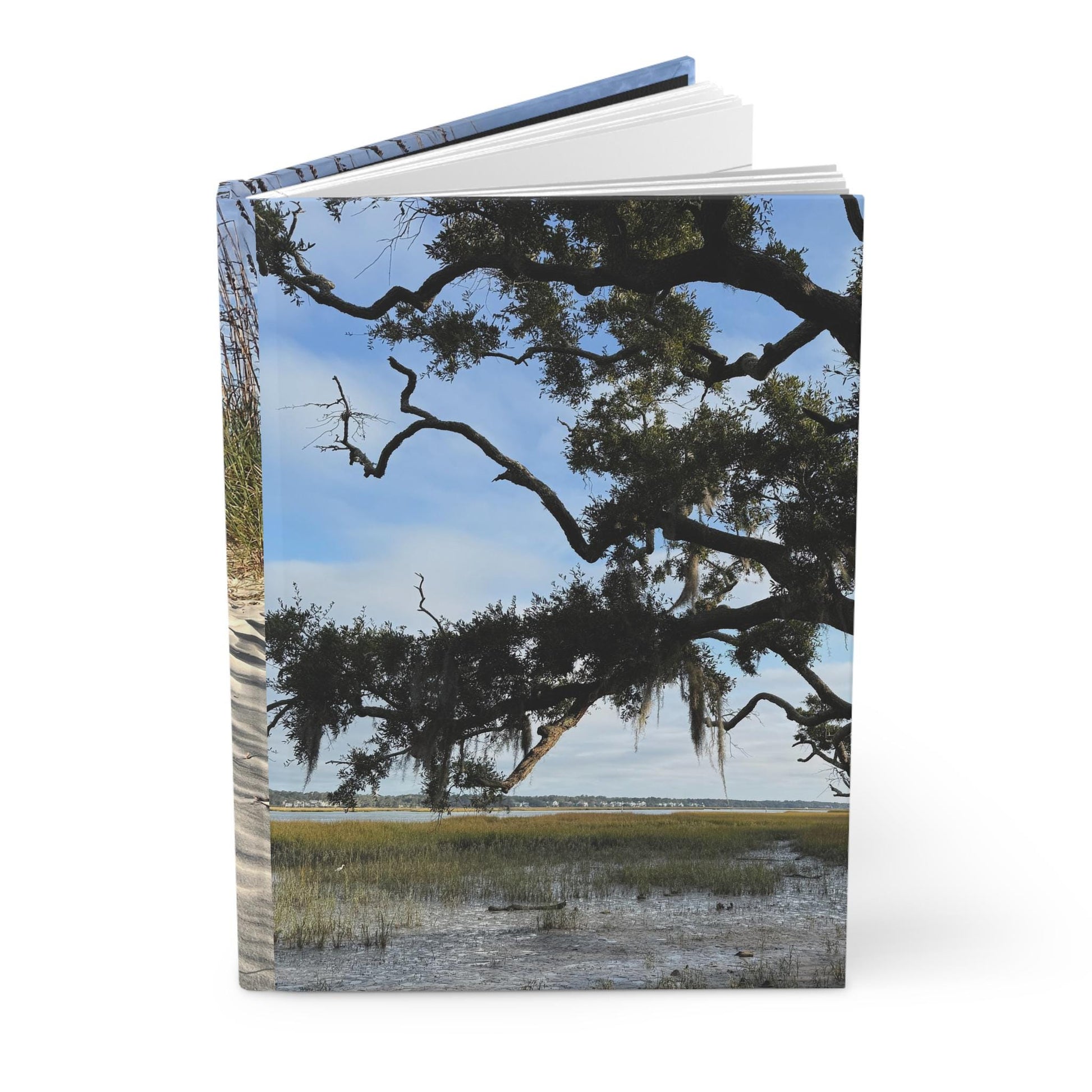 Hardcover Journal Live Oak And Spanish Moss