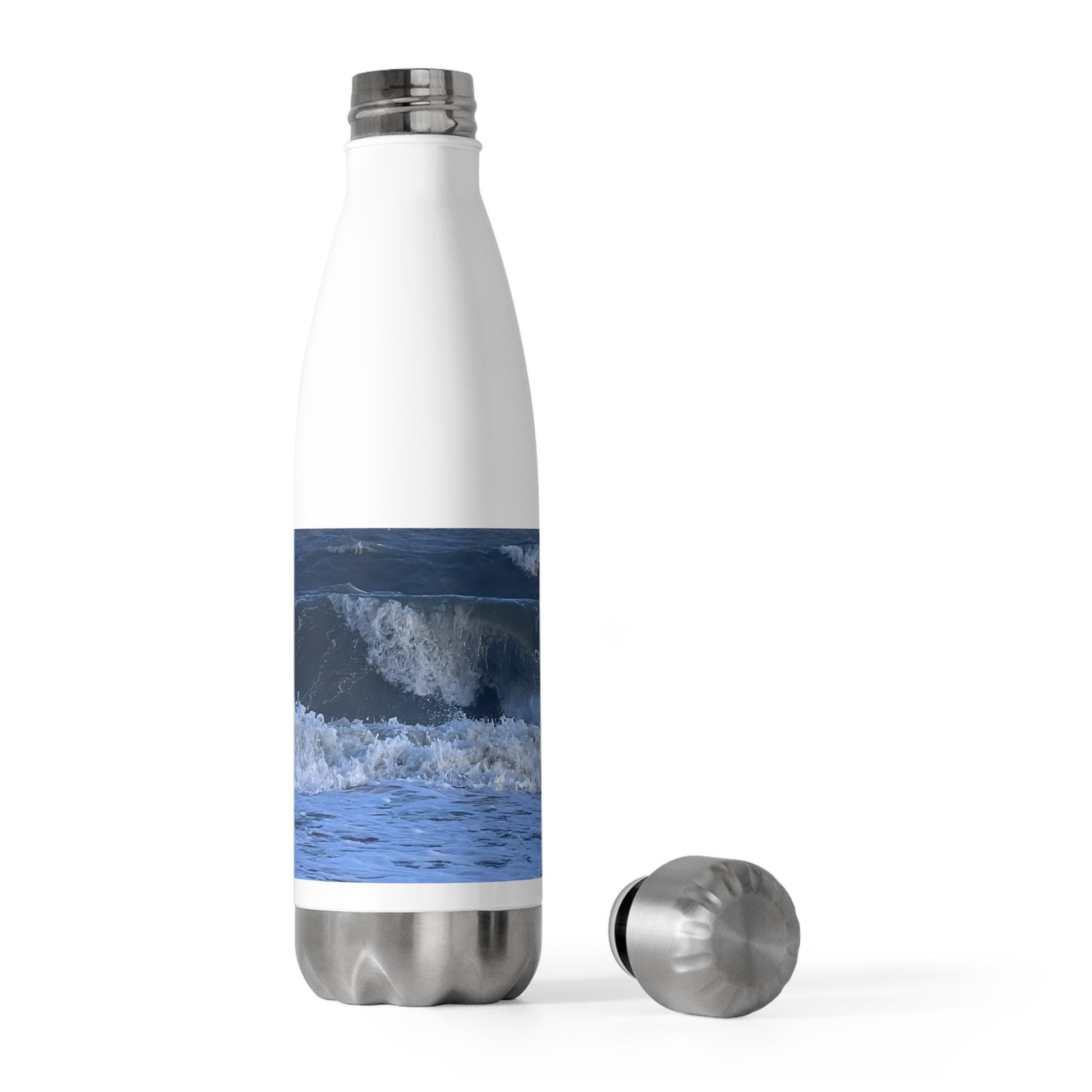 Insulated Water Bottle Breaking Waves on HHI Beach (20 oz.)