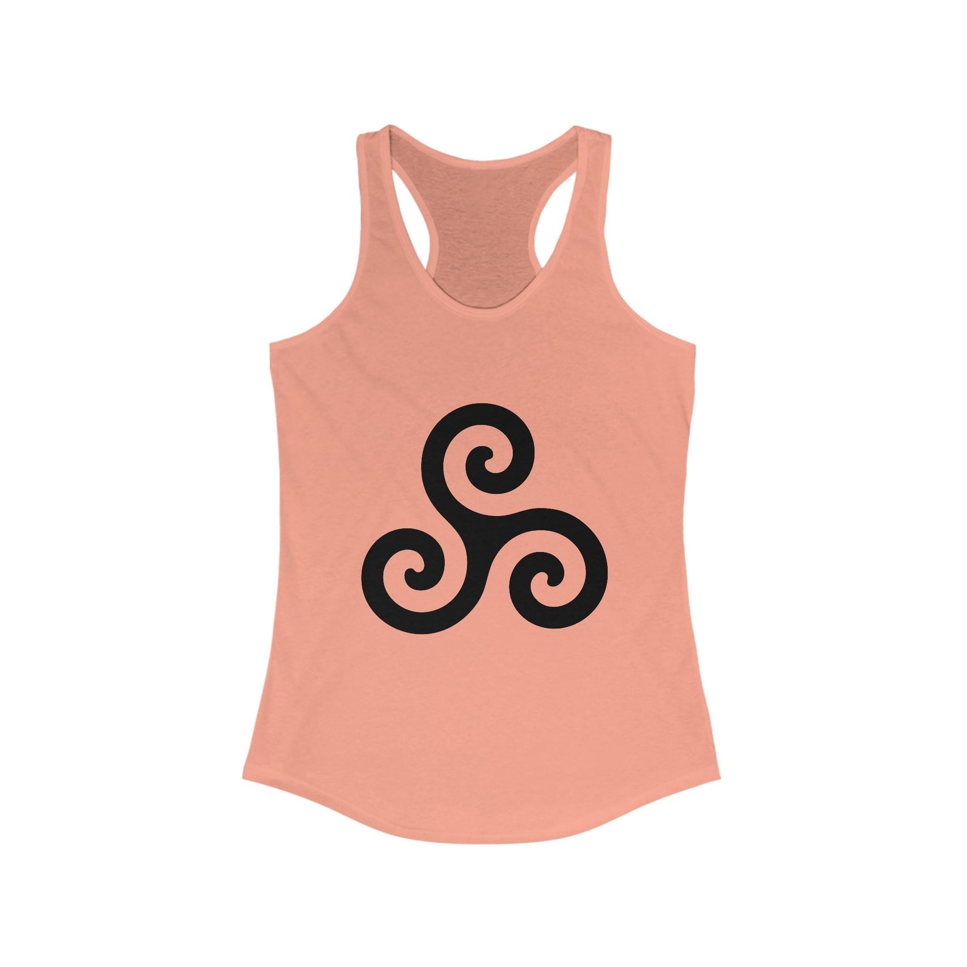Women's Ideal Racerback Tank with Triskele. Tank top