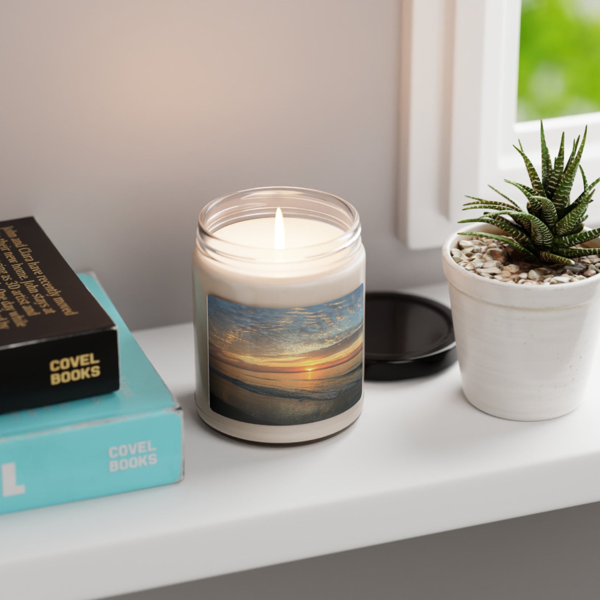 Jar Candle, Sunrise at Folly Field Beach on HHI (9 oz.)