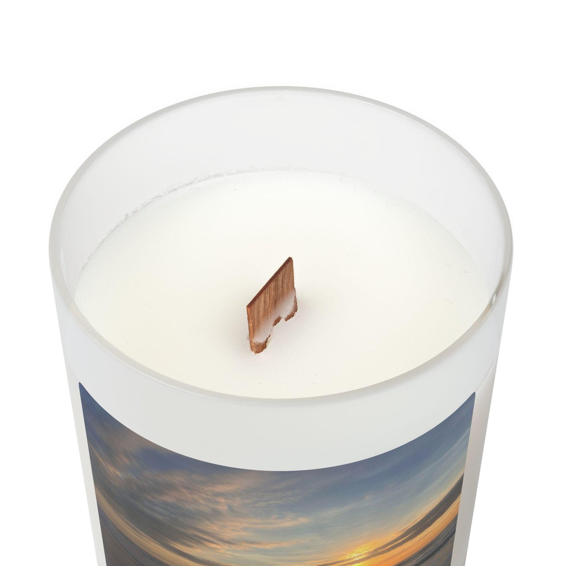 Wood Wick Container Candle Sunrise On Palmetto Dunes Beach (11 oz.)
