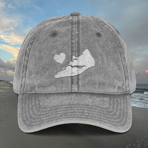 Baseball Cap Embroidered with Hilton Head Island's Unique shape