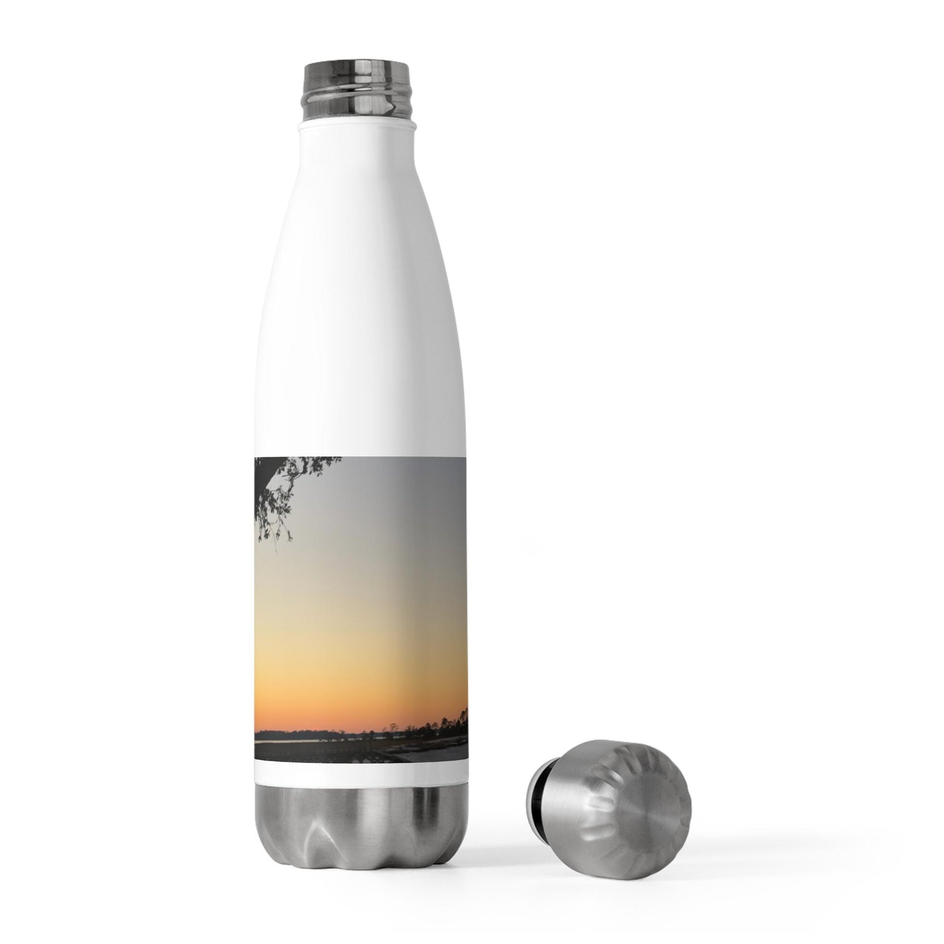 Insulated Water Bottle, Beach at Sunset on HHI (20 oz.)