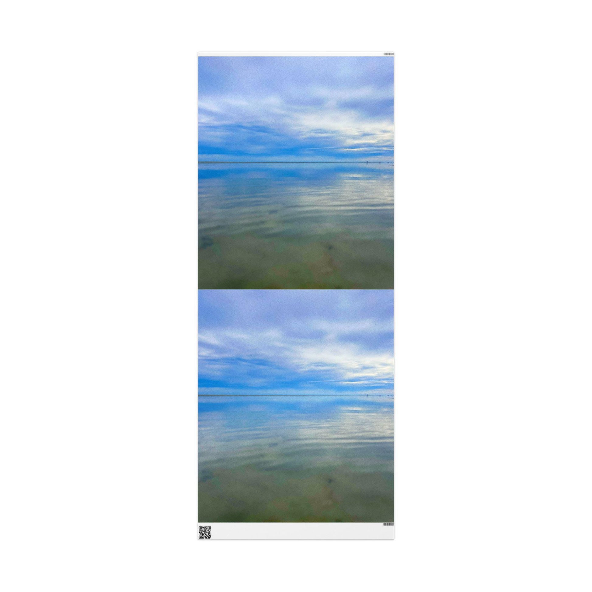 Gift Wrap Blue Ocean And Sky, HHI