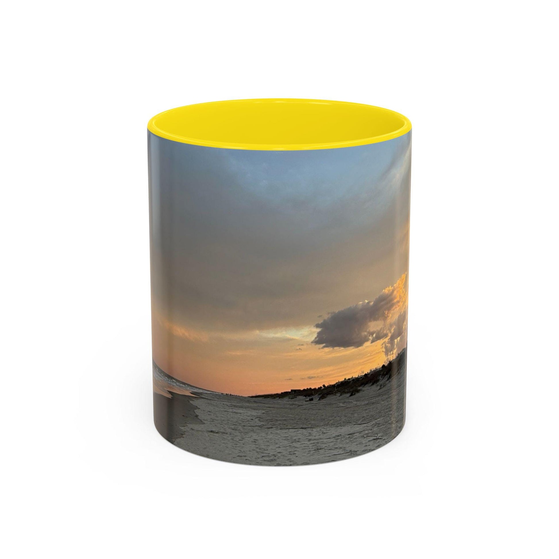 Coffee Mug -Palmetto Dunes Beach on HHI At Sunset, 15 oz. or 11 oz.