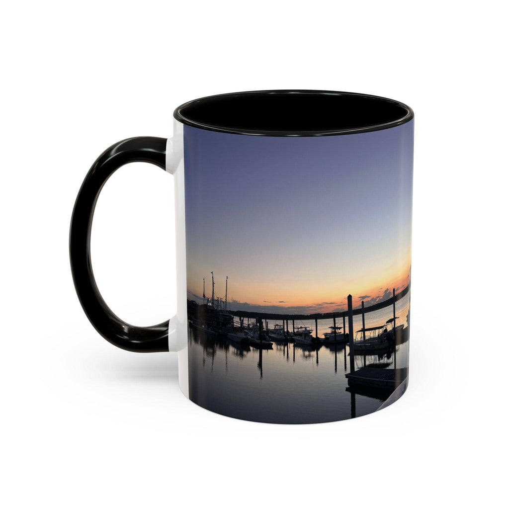 Coffee Mug, Image Of Shelter Cove Marina (15 oz.)