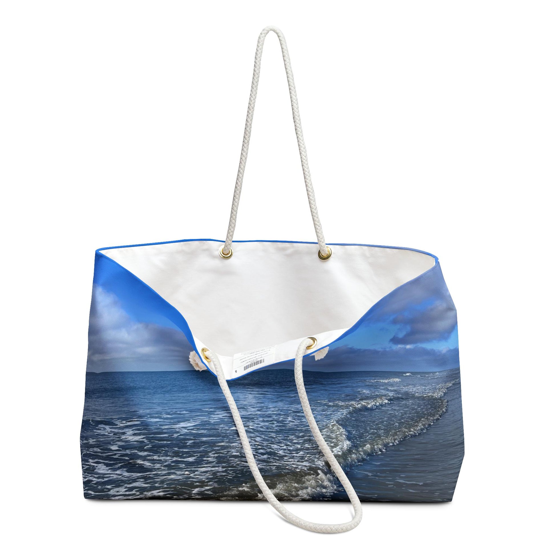 Shoulder Bag, Blue Ocean and Sky On HHI Beach