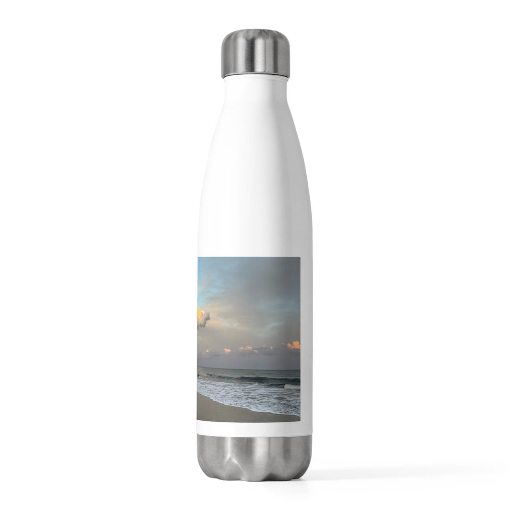 Insulated Bottle Colorful Sunset Sky Over Palmetto Dunes Beach, HHI (20 oz.)