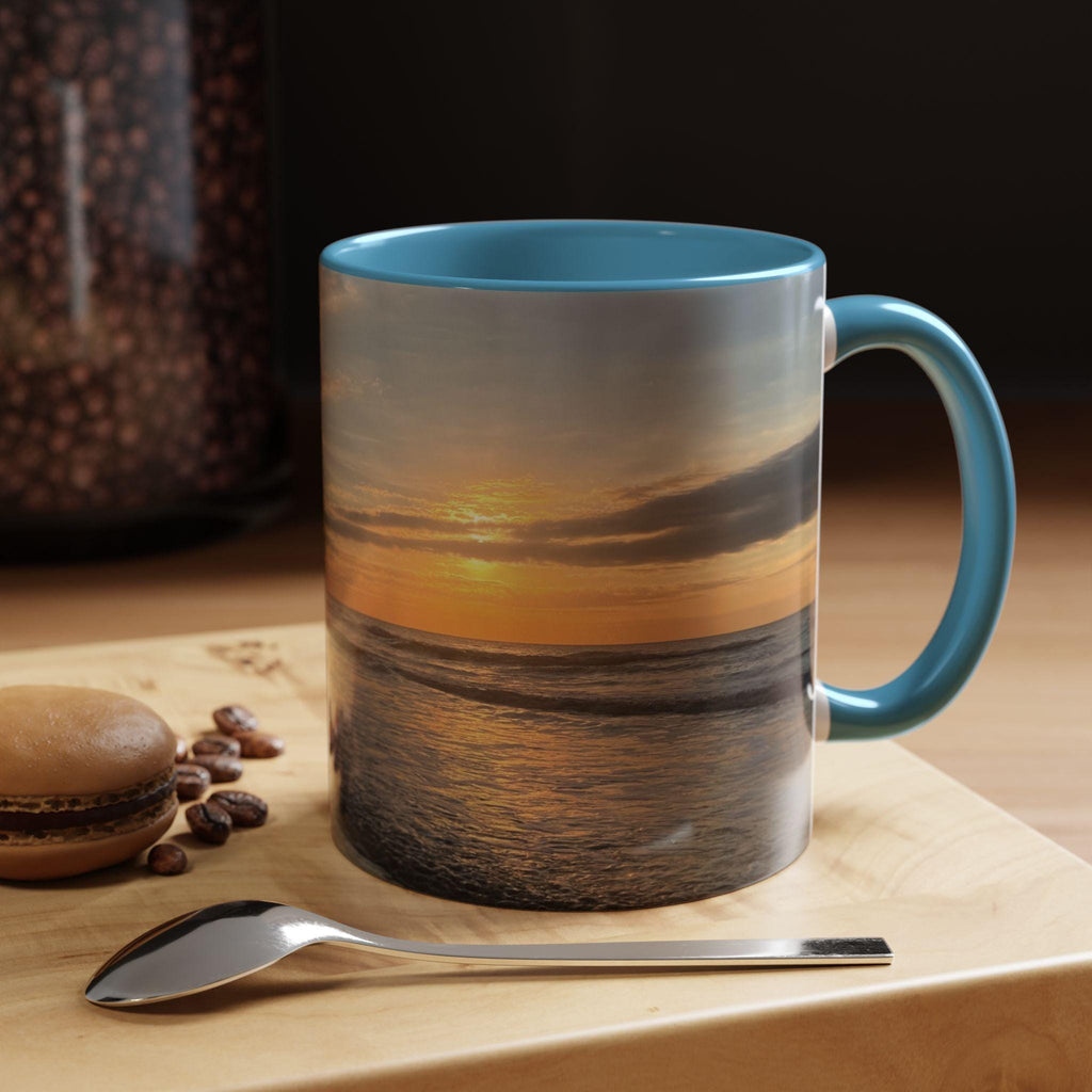 Coffee Mug with Colorful Sunrise on HHI (15 oz.)