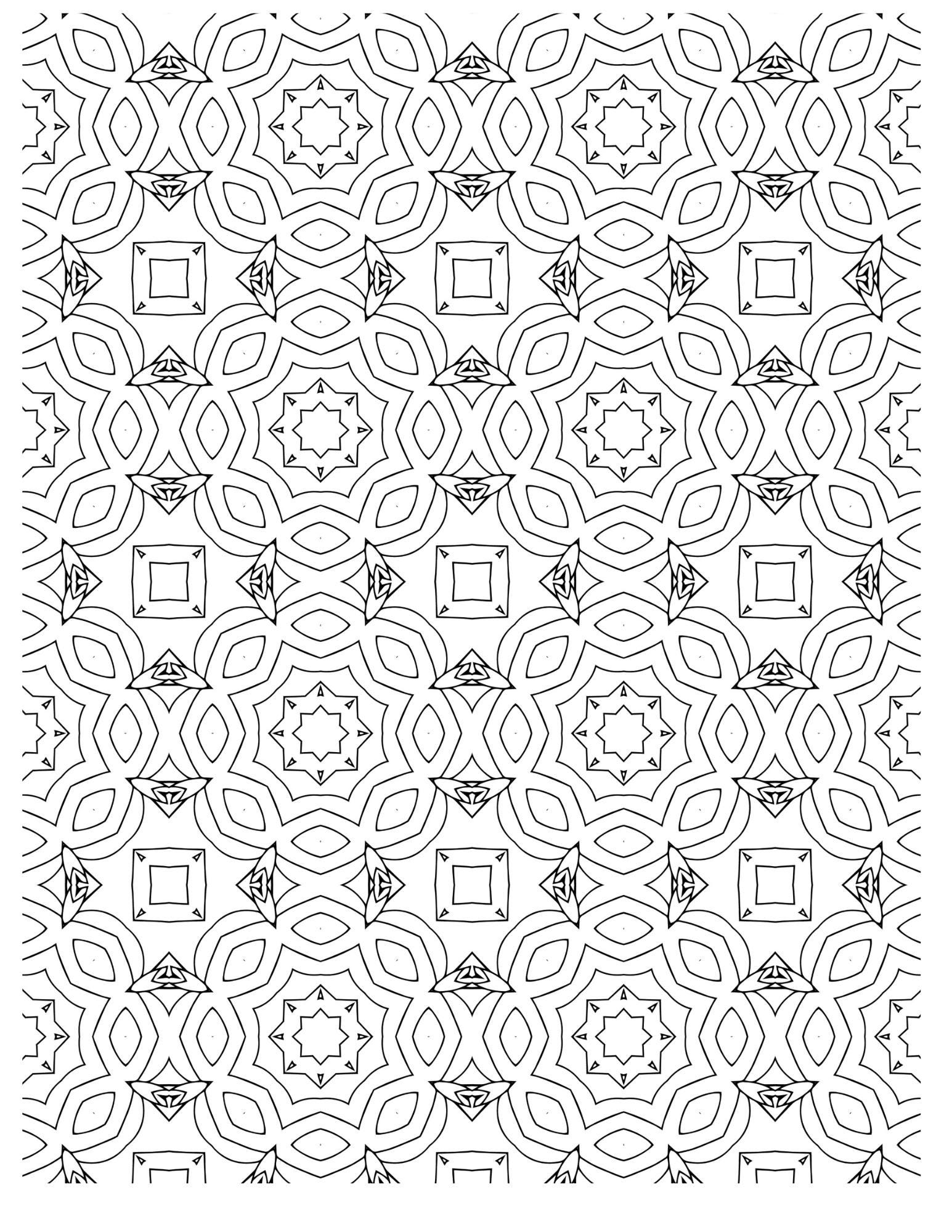 Coloring Pages for Stress Relief