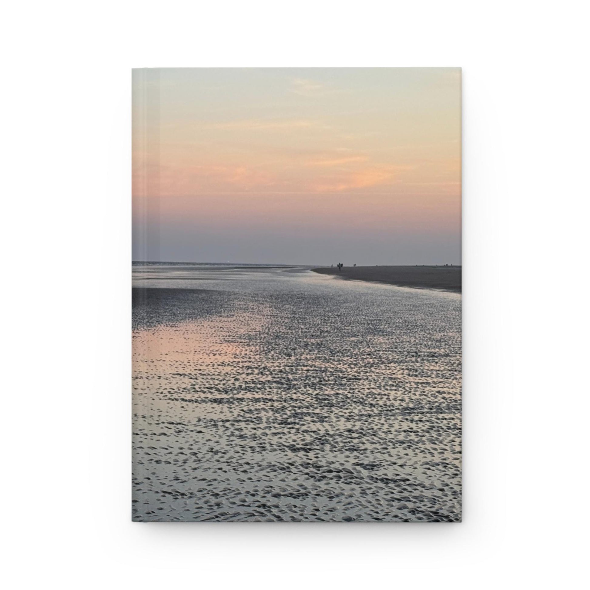 Hardcover Journal, Sunset At Palmetto Dunes Beach