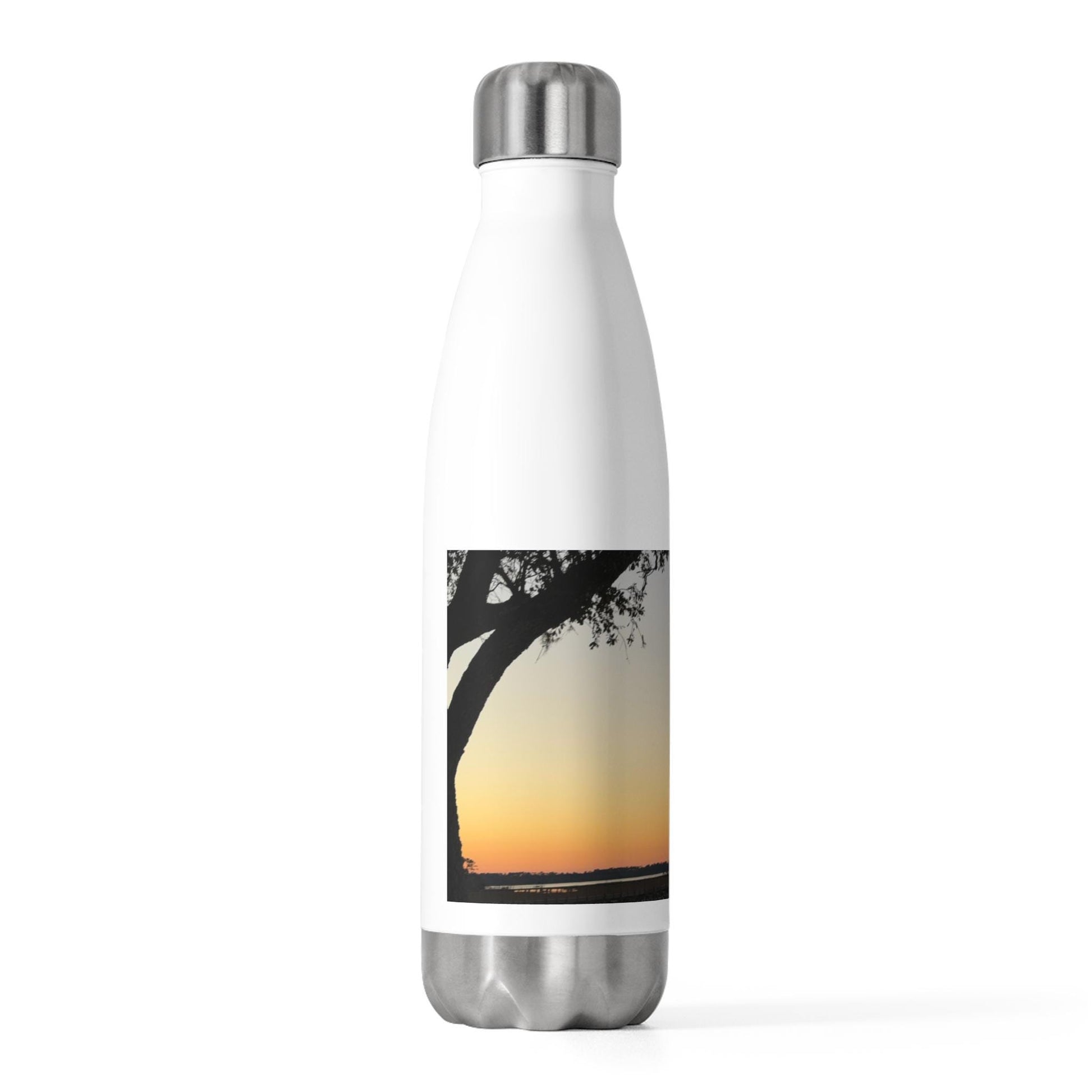 Insulated Water Bottle, Beach at Sunset on HHI (20 oz.)