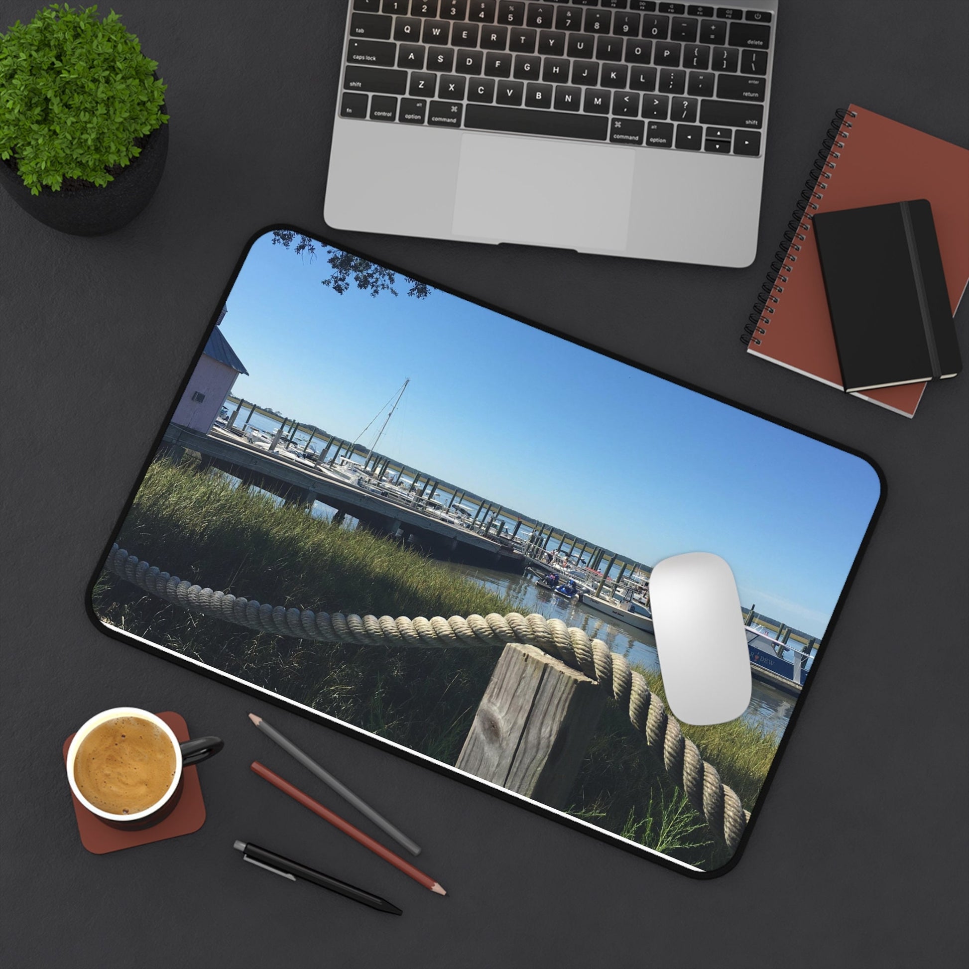 Mousepad With Image Of Daufuskie Island dock