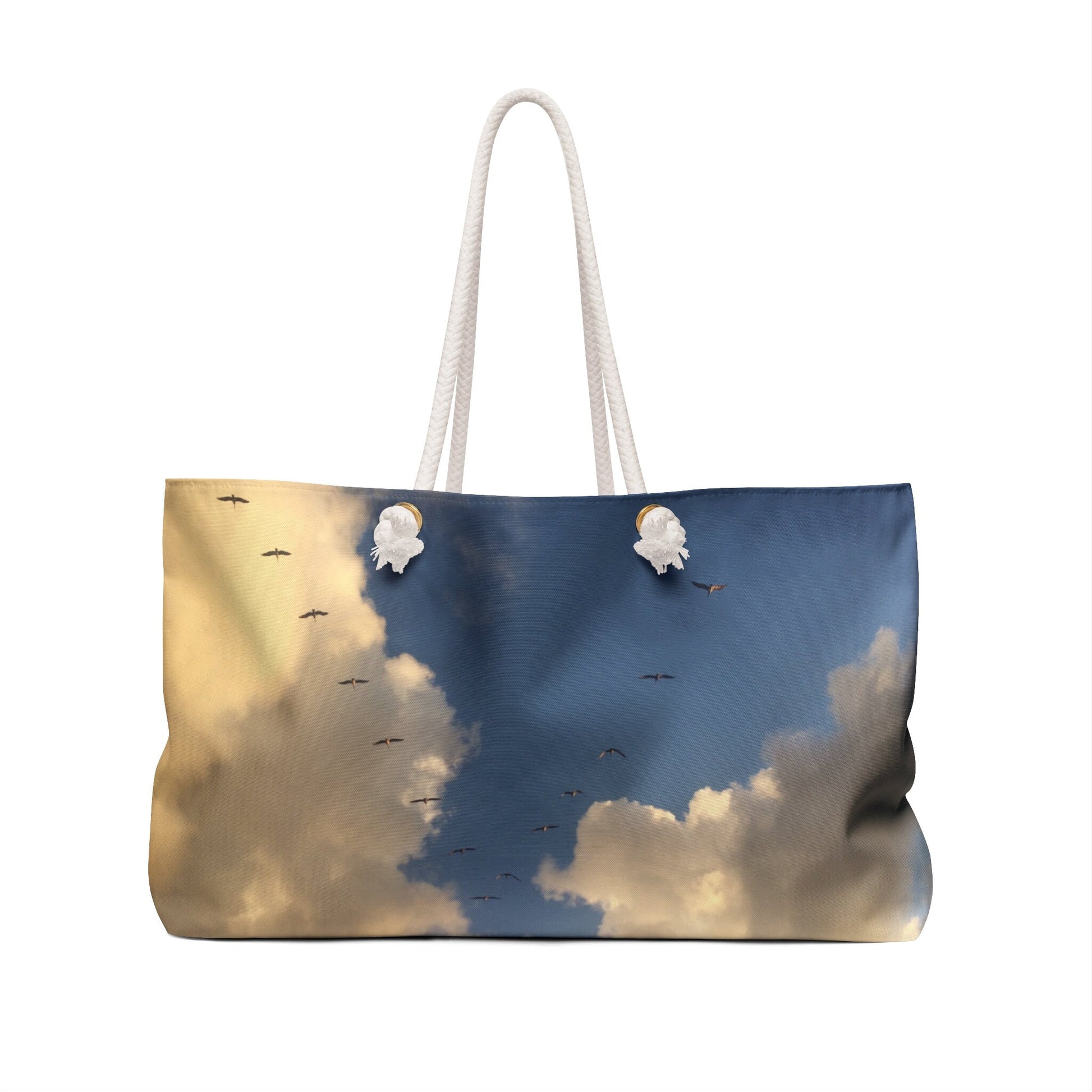 Shoulder Bag With Sky and Clouds