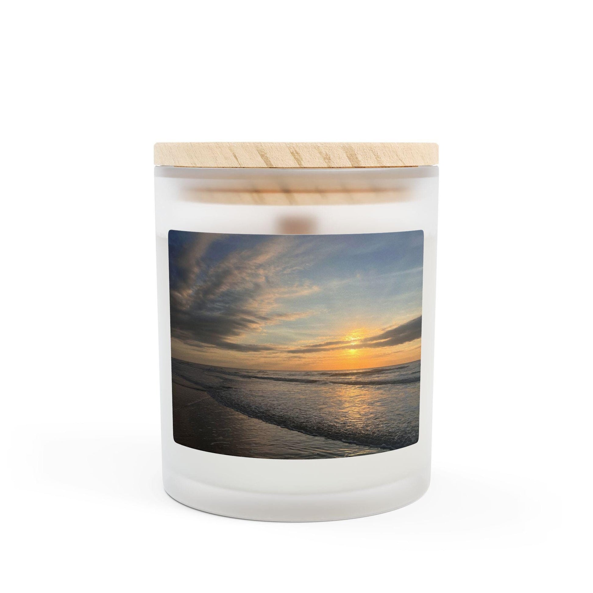 Wood Wick Container Candle Sunrise On Palmetto Dunes Beach (11 oz.)