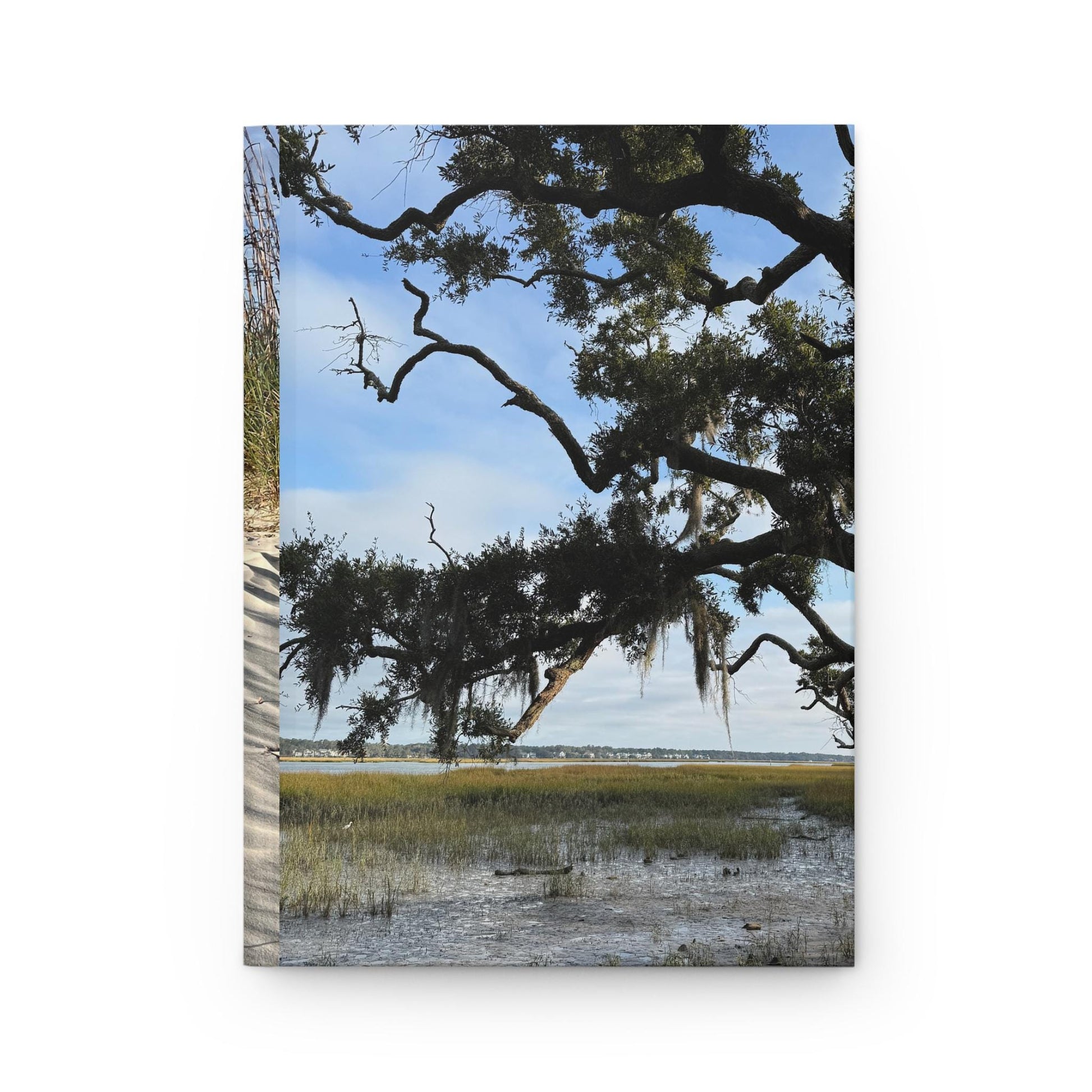 Hardcover Journal Live Oak And Spanish Moss