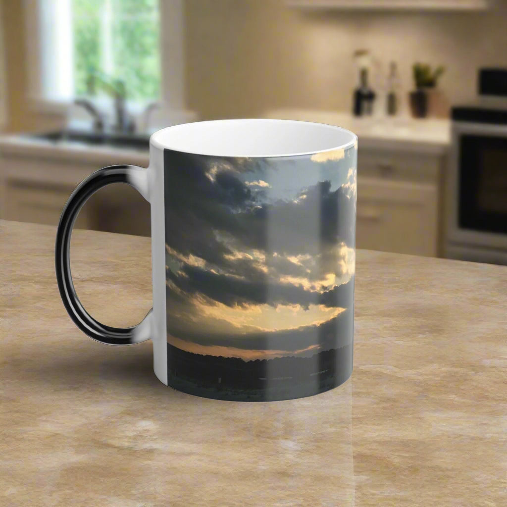 Sunset Heat-Morphing Mug, 11 oz. or 15 oz.