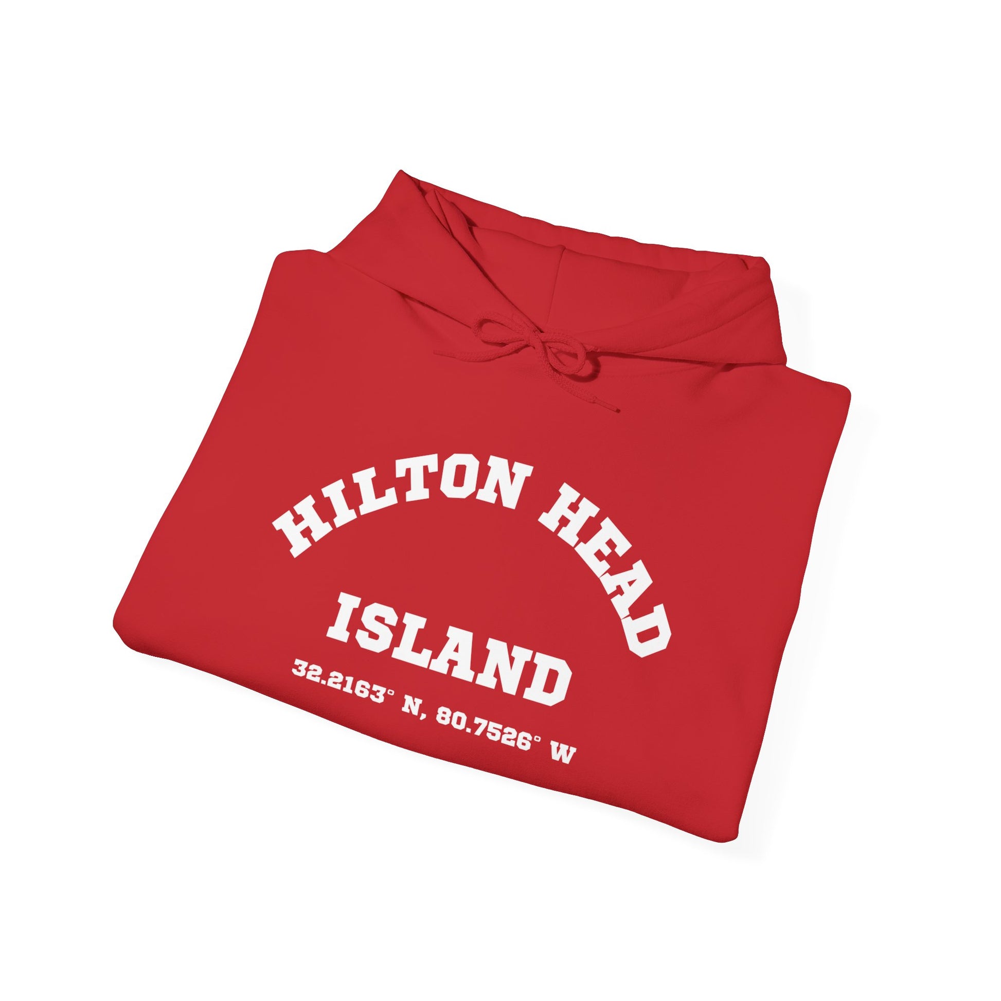 Hilton Head Lat/Long Unisex Heavy Blend™ Hooded Sweatshirt