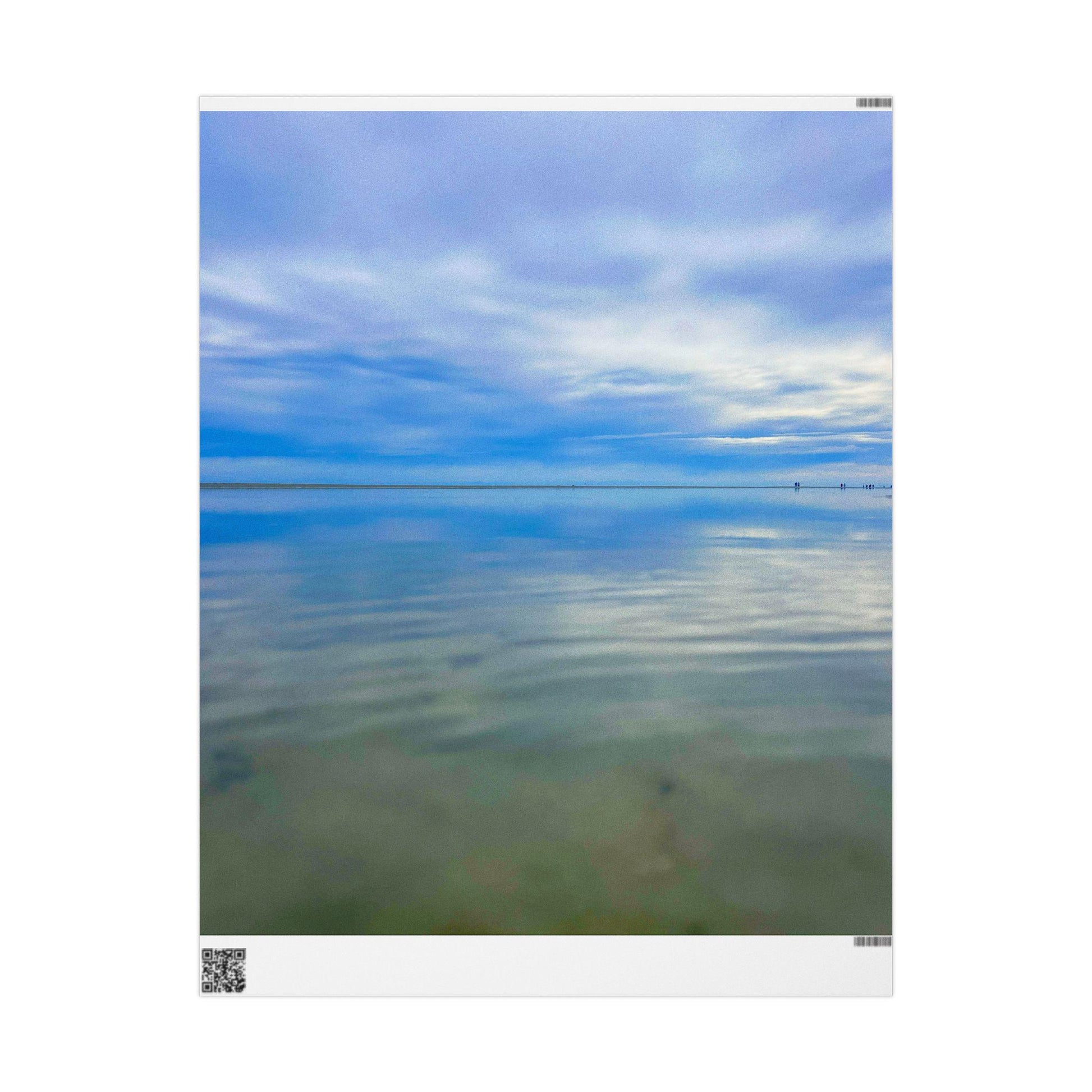 Gift Wrap Blue Ocean And Sky, HHI