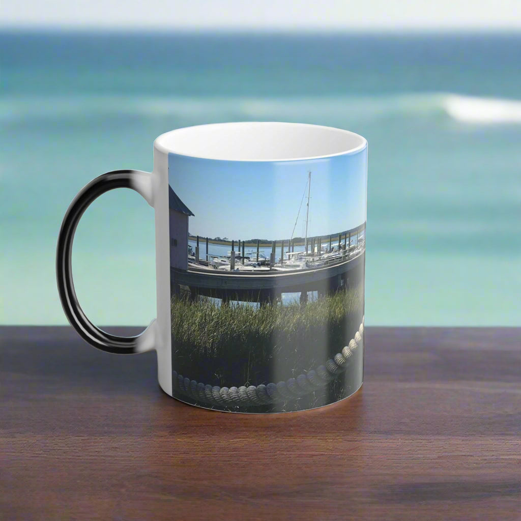 Daufuskie Seaside, Heat-Morphing Mug, 11 oz. or 15 oz.