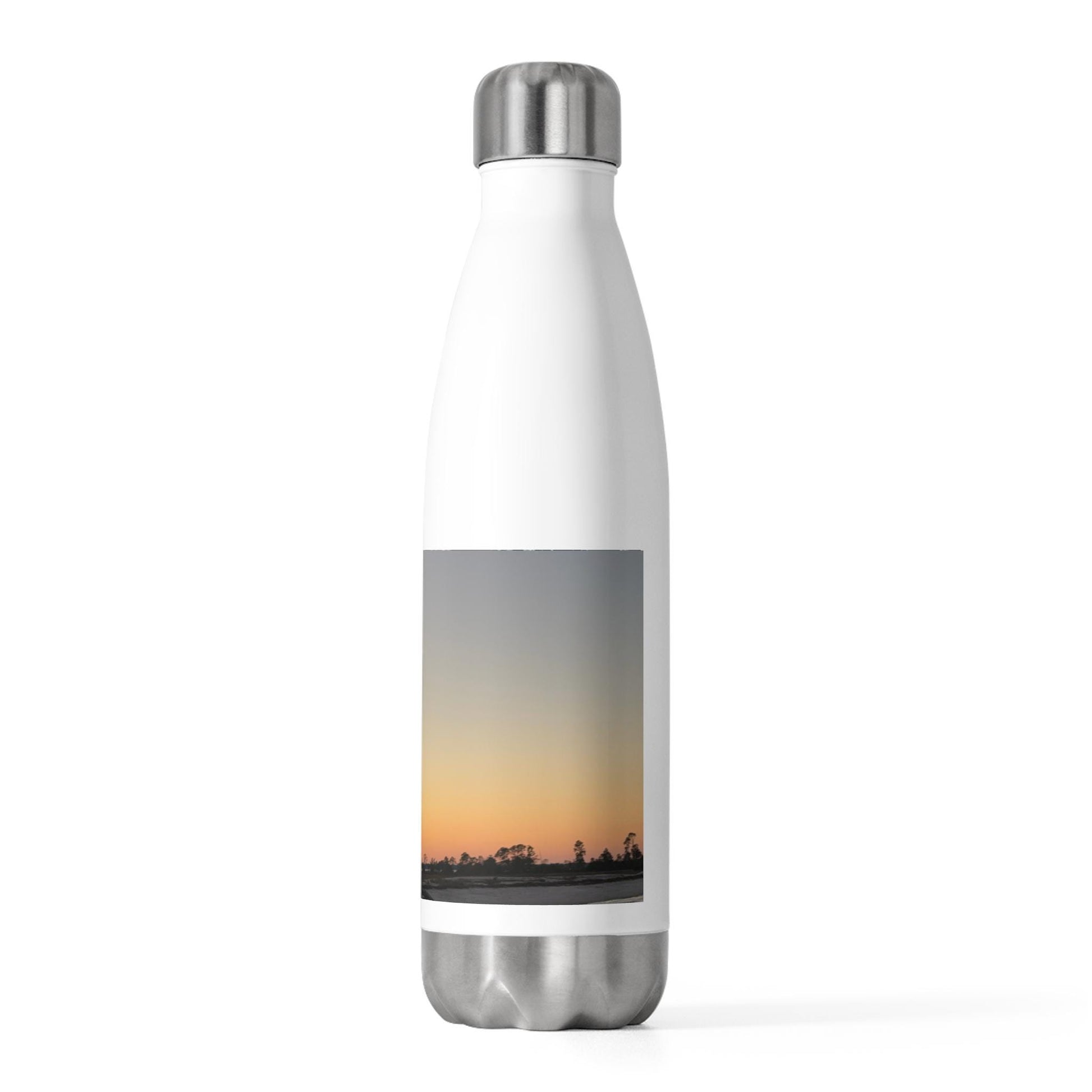 Insulated Water Bottle, Beach at Sunset on HHI (20 oz.)