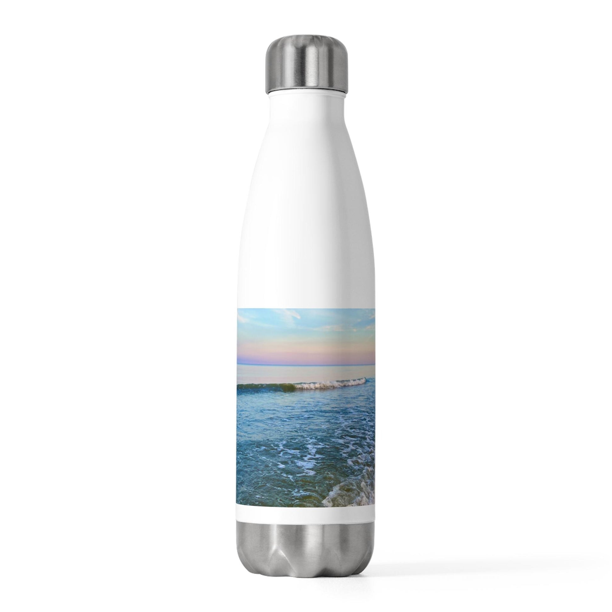 Insulated Water Bottle, Rainbow Sunset Over Palmetto Dunes Beach (20 oz.)
