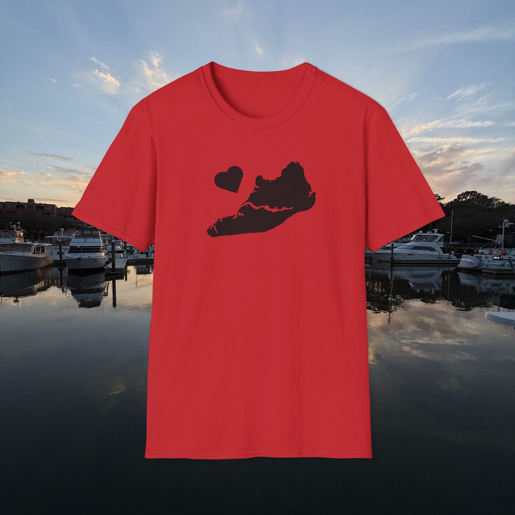 LOVE Heart Hilton Head Island Unisex T-Shirt