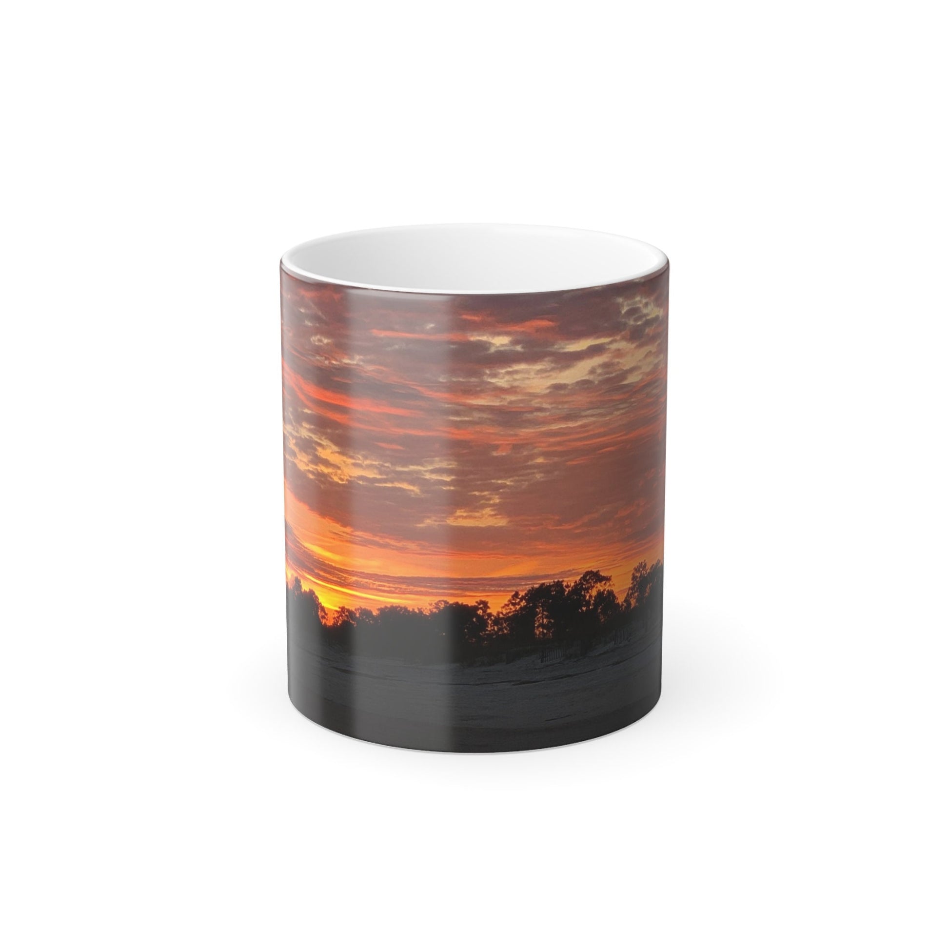 Orange Sunset Heat-Morphing Mug, 11 oz. or 15 oz.