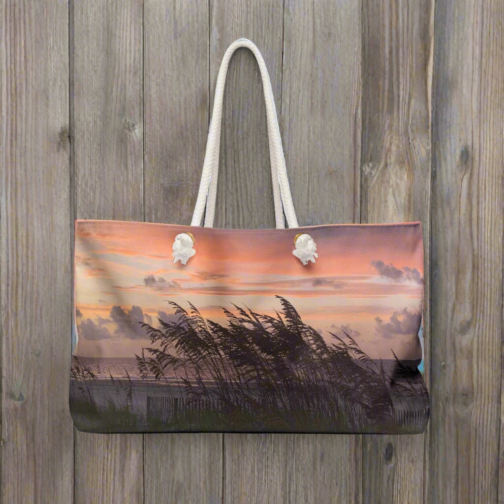 Shoulder Bag Sunset Over Hilton Head Island Dunes
