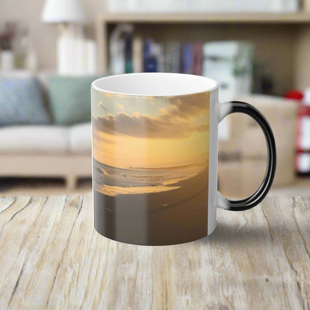 Golden Sunrise Heat-Morphing Mug, 11 oz. or 15 oz.