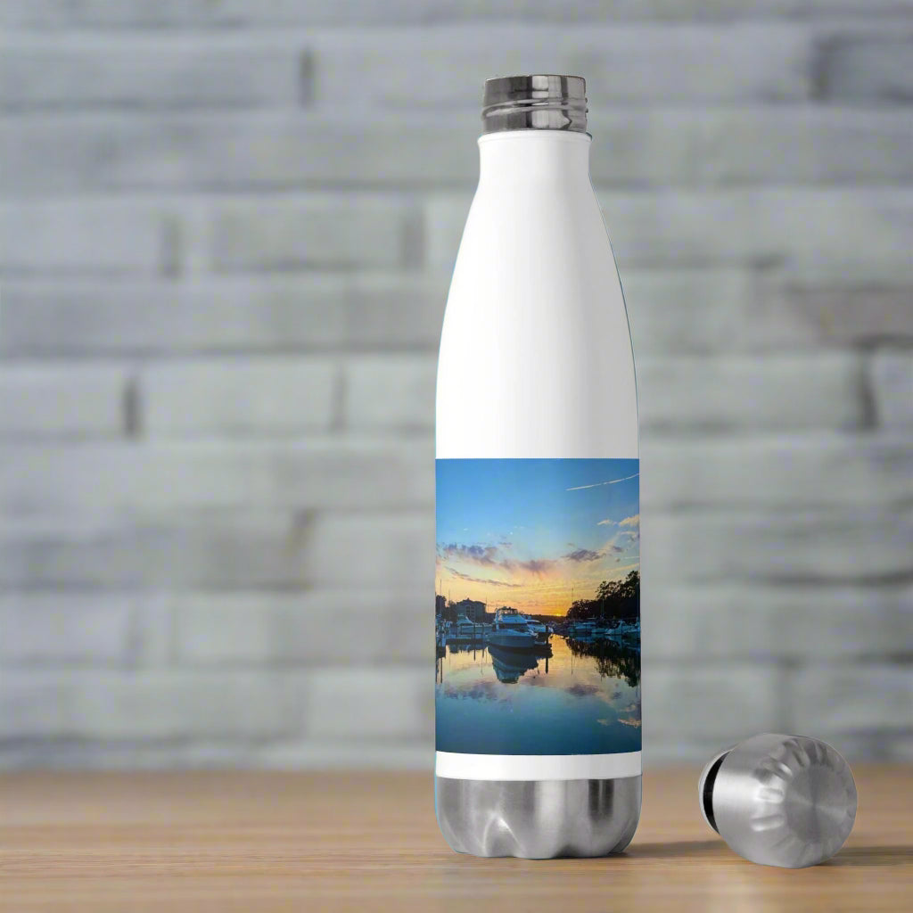 Insulated Water Bottle, Shelter Cove Harbor (20 oz.)