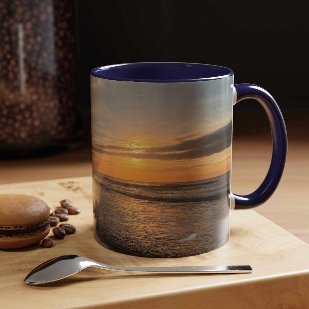 Coffee Mug with Colorful Sunrise on HHI (15 oz.)